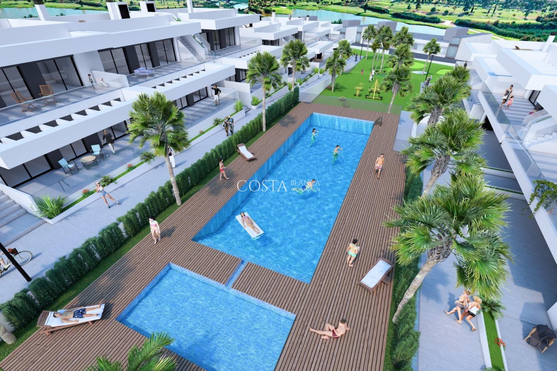 New Build - Apartment -
Algorfa - La Finca Golf