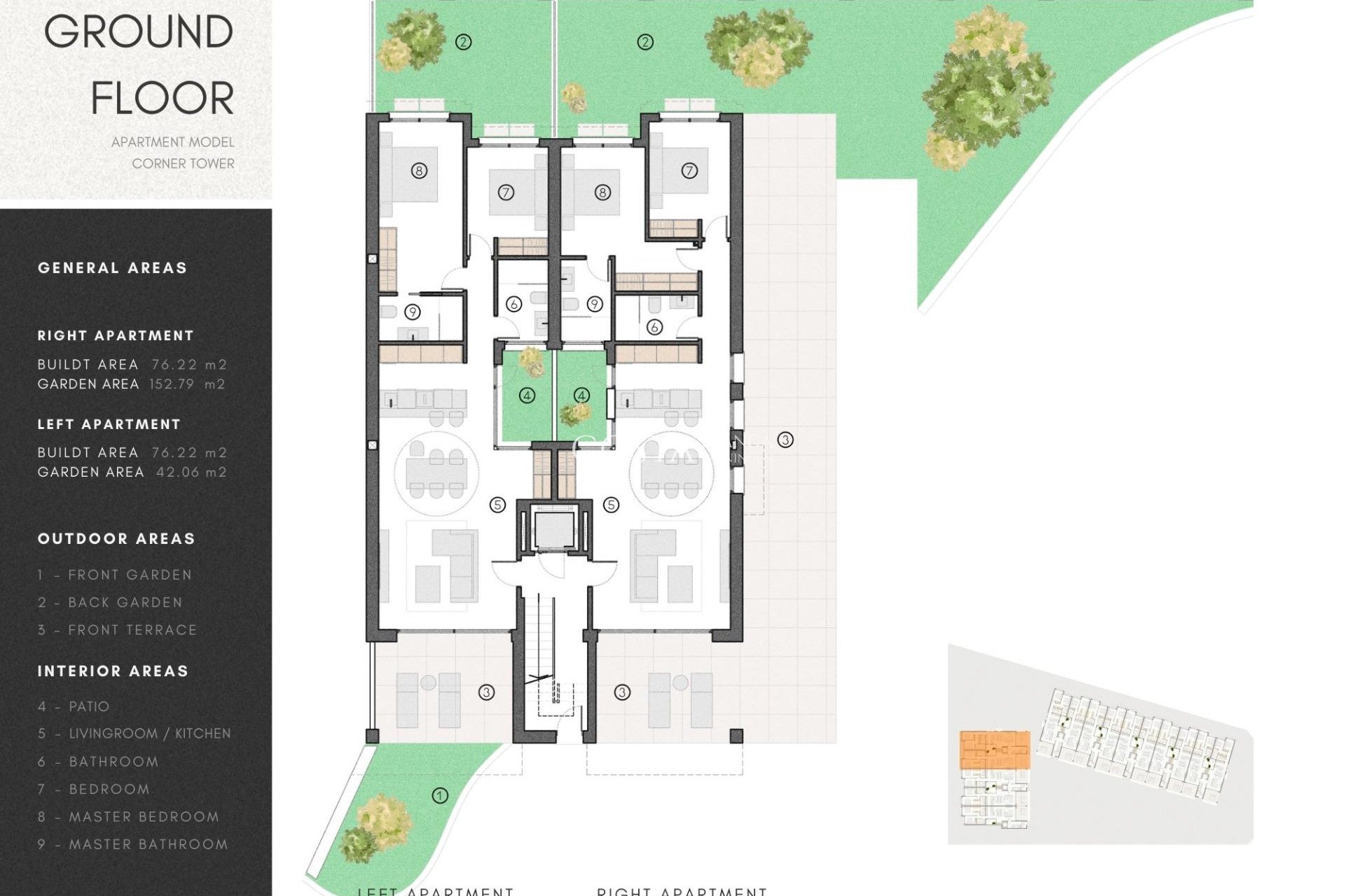 New Build - Apartment -
Los Alczares - Serena Golf