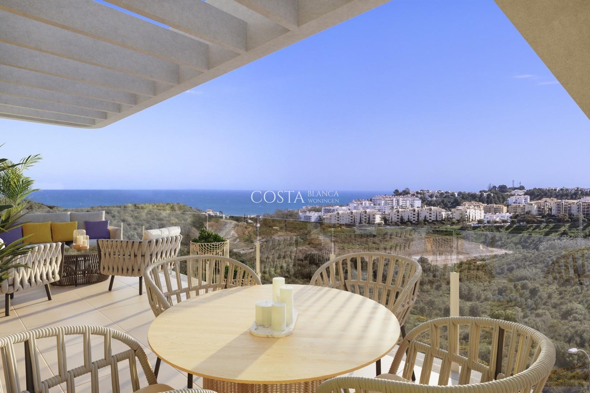 New Build - Apartment -
Mijas - Calaburra - Chaparral