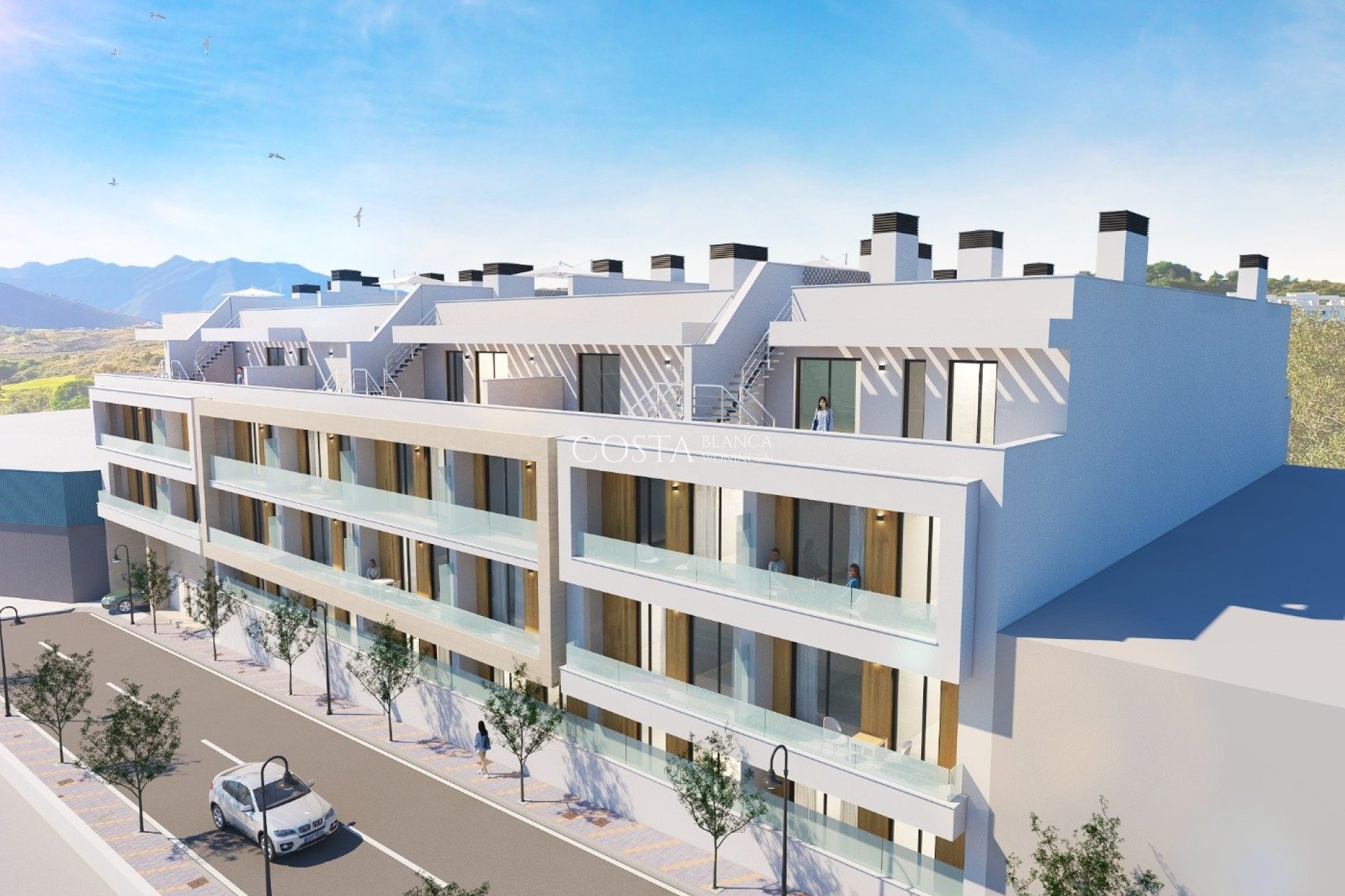 New Build - Apartment -
Mijas - Mijas Costa