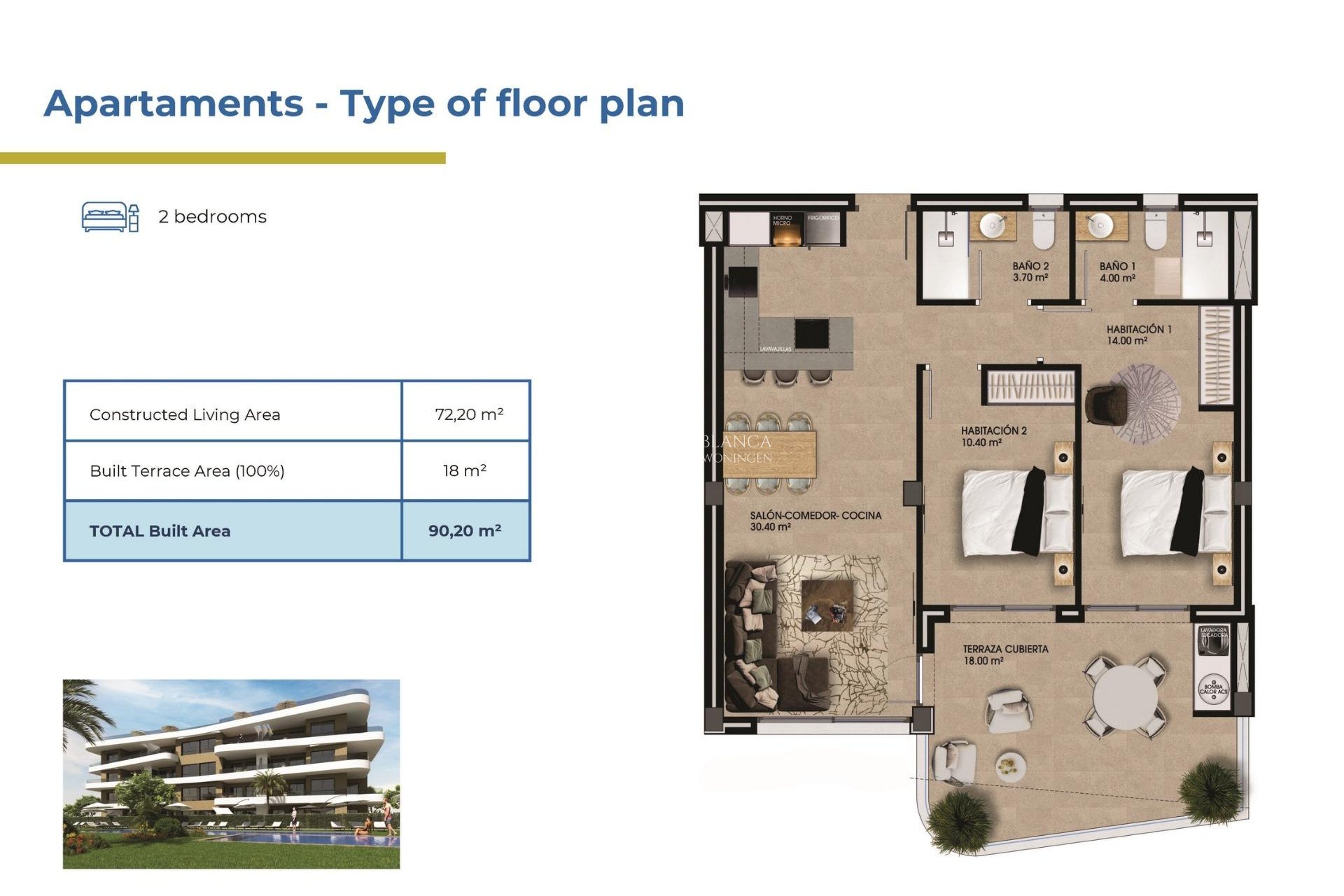 New Build - Apartment -
Orihuela Costa - Punta Prima