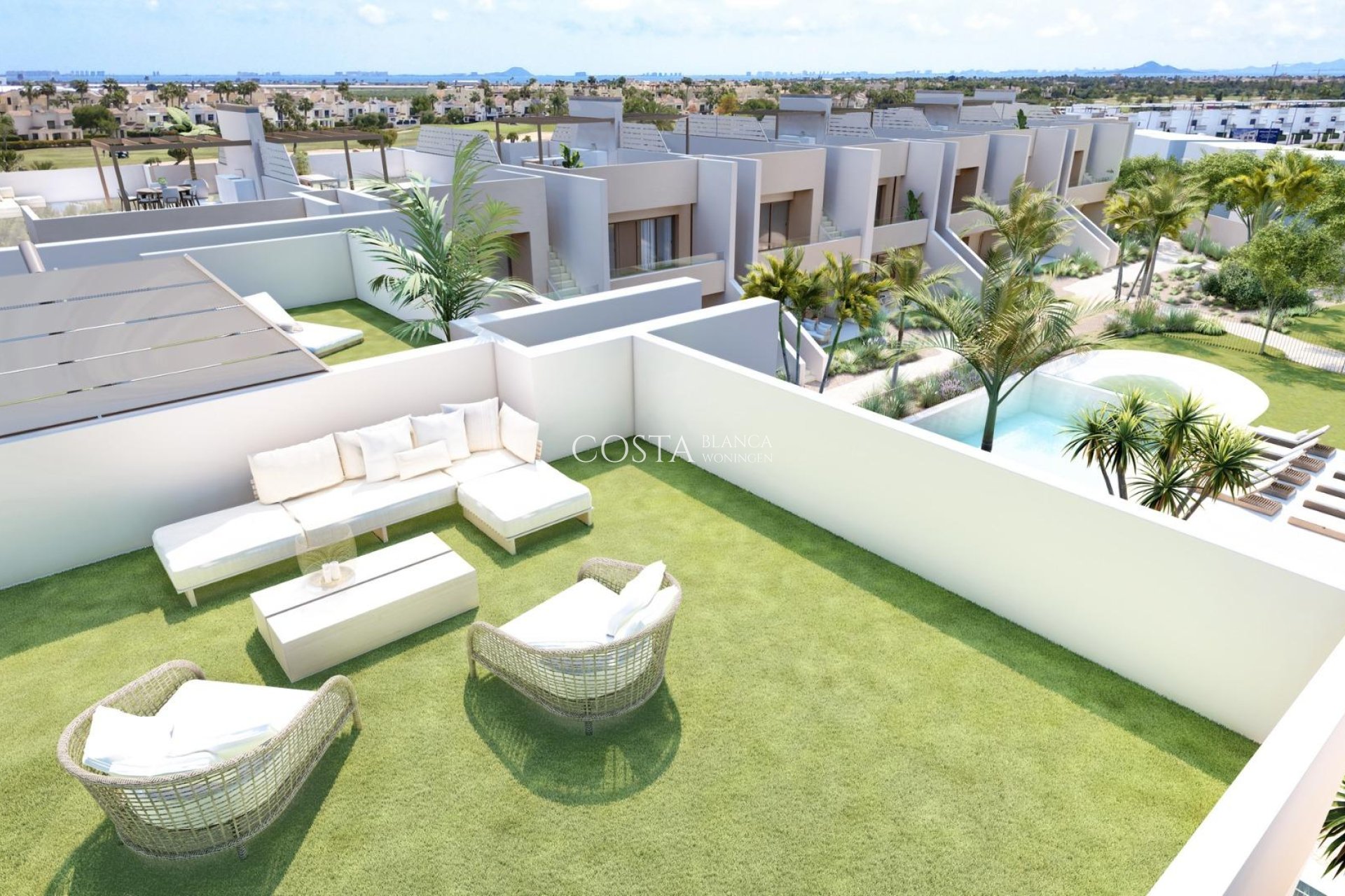 New Build - Apartment -
San Javier - Roda Golf