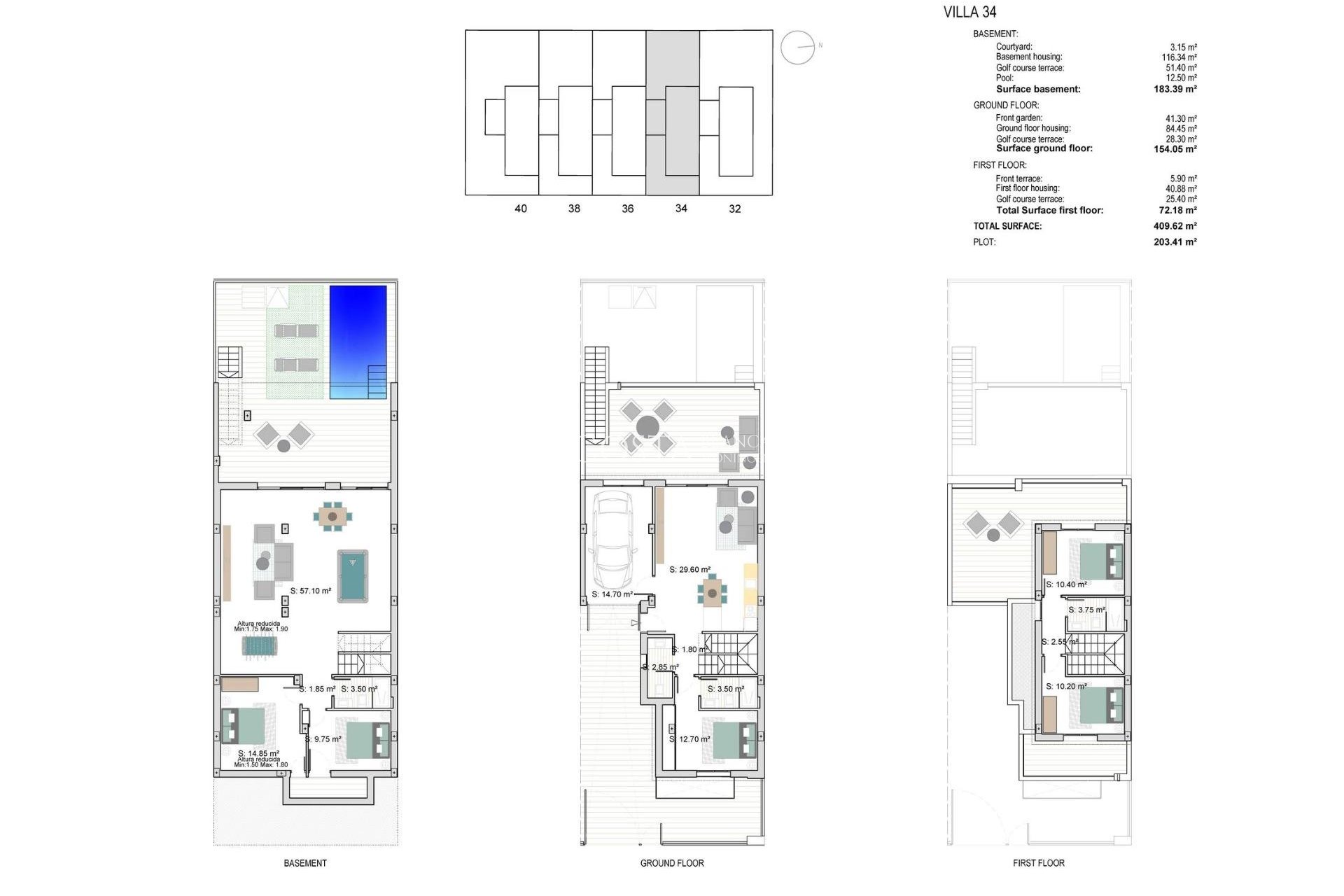 New Build - House -
Los Alcazares - Serena Golf