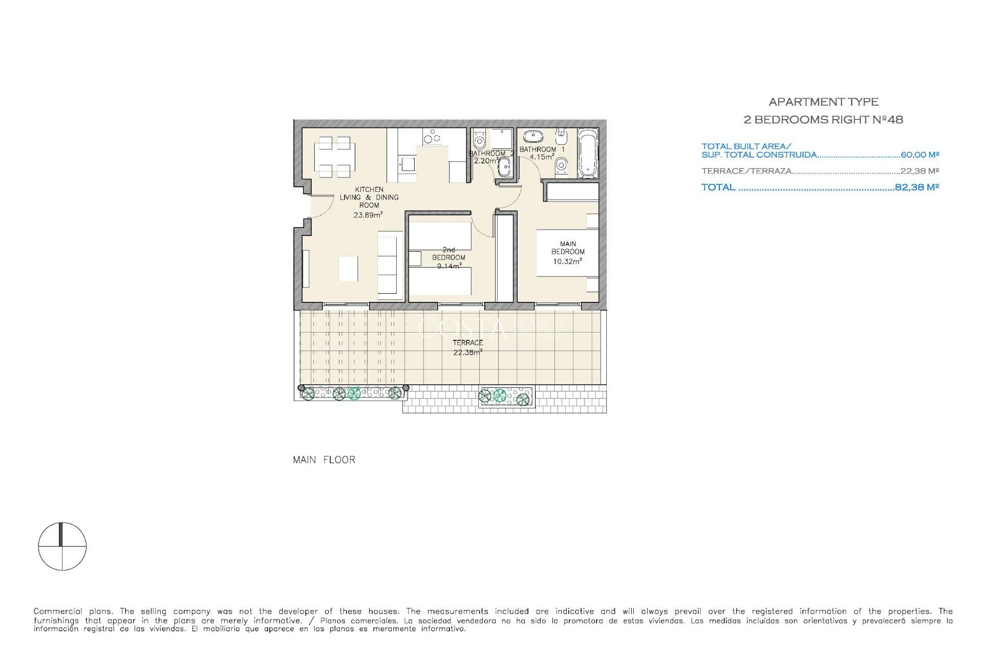 Nieuwbouw Woningen - Appartement -
Aguilas - Collados