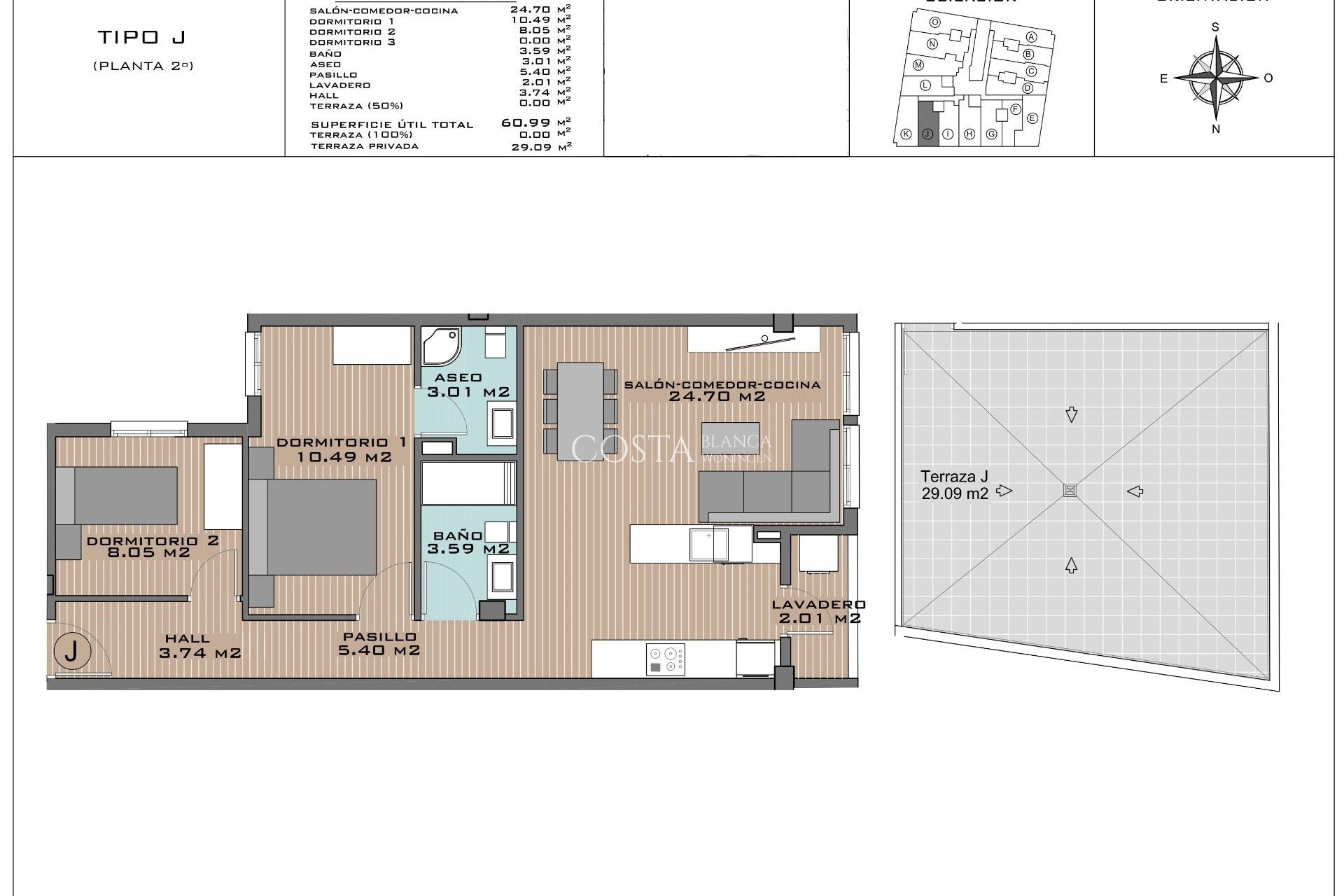Nieuwbouw Woningen - Appartement -
Algorfa - Pueblo