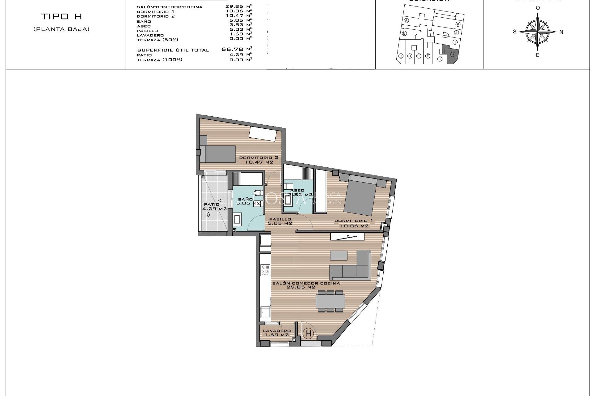 Nieuwbouw Woningen - Appartement -
Algorfa - Pueblo