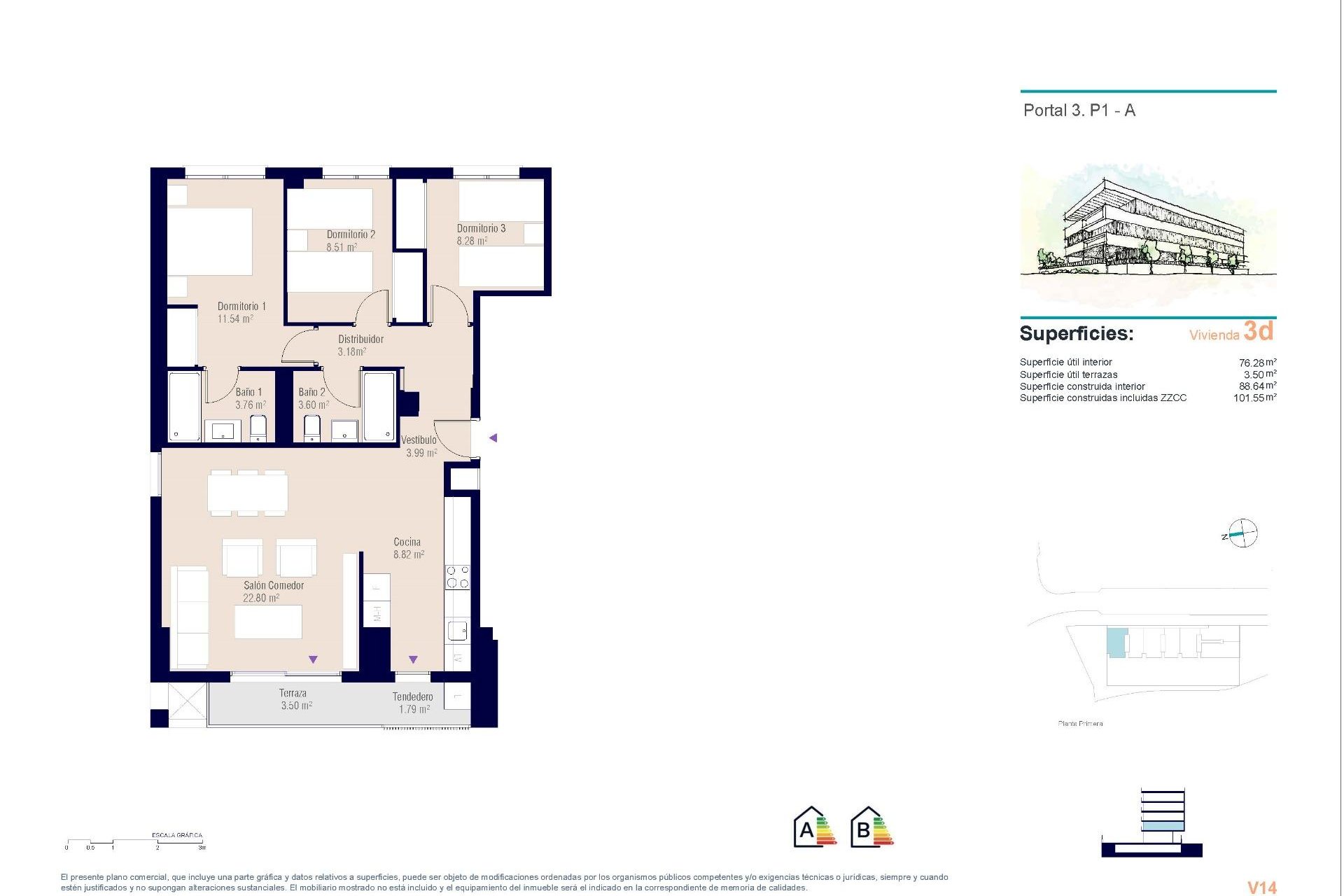 Nieuwbouw Woningen - Appartement -
Alicante - Pau Ii