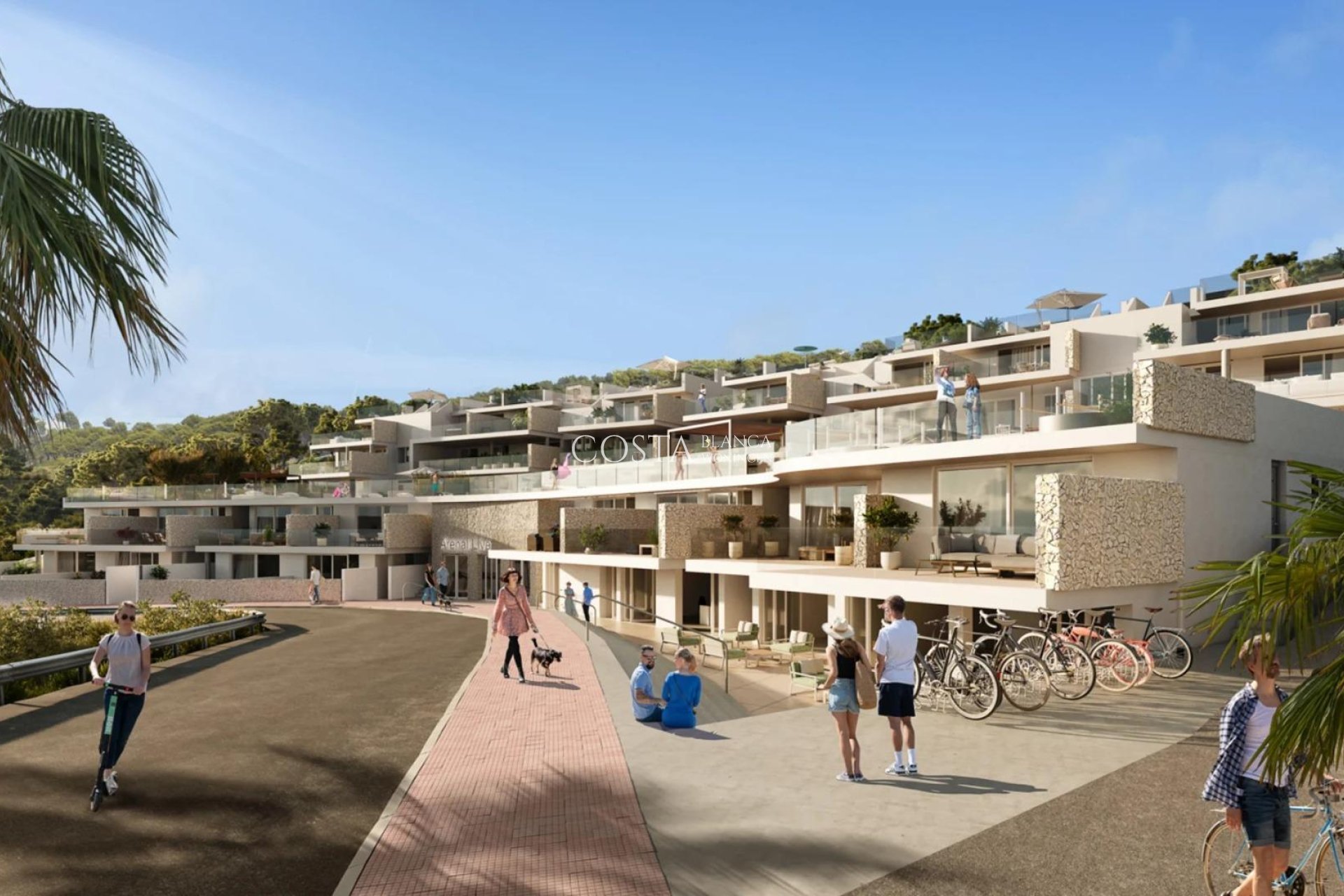 Nieuwbouw Woningen - Appartement -
Arenal d´en Castell - pueblo