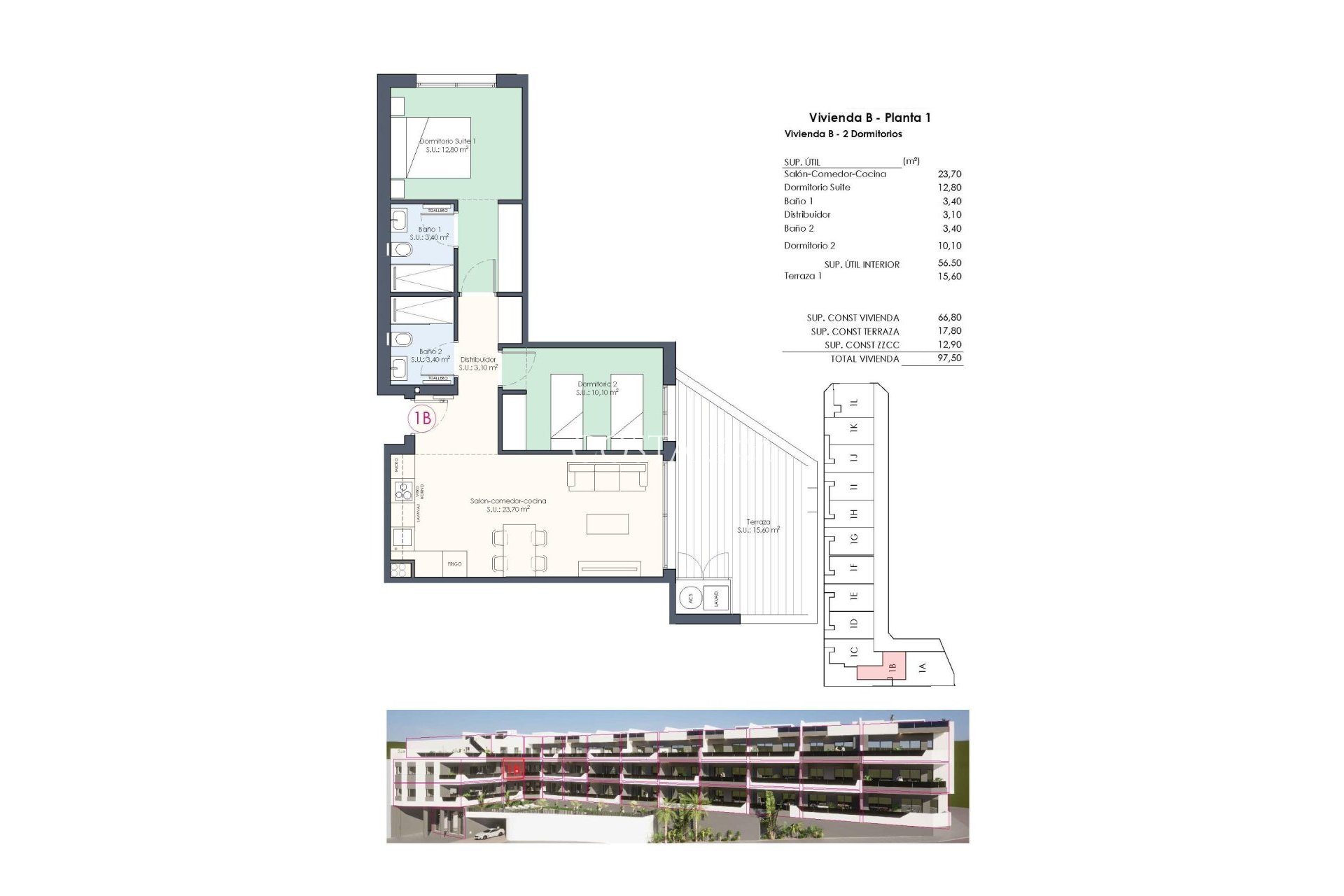 Nieuwbouw Woningen - Appartement -
Benijofar