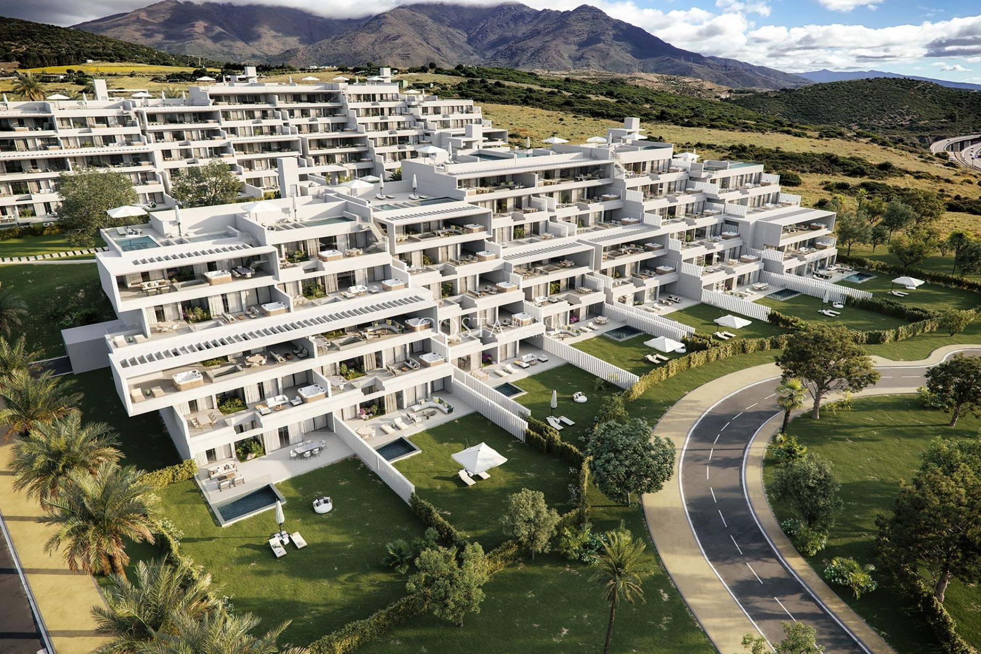 Nieuwbouw Woningen - Appartement -
Casares - Alcazaba Lagoon