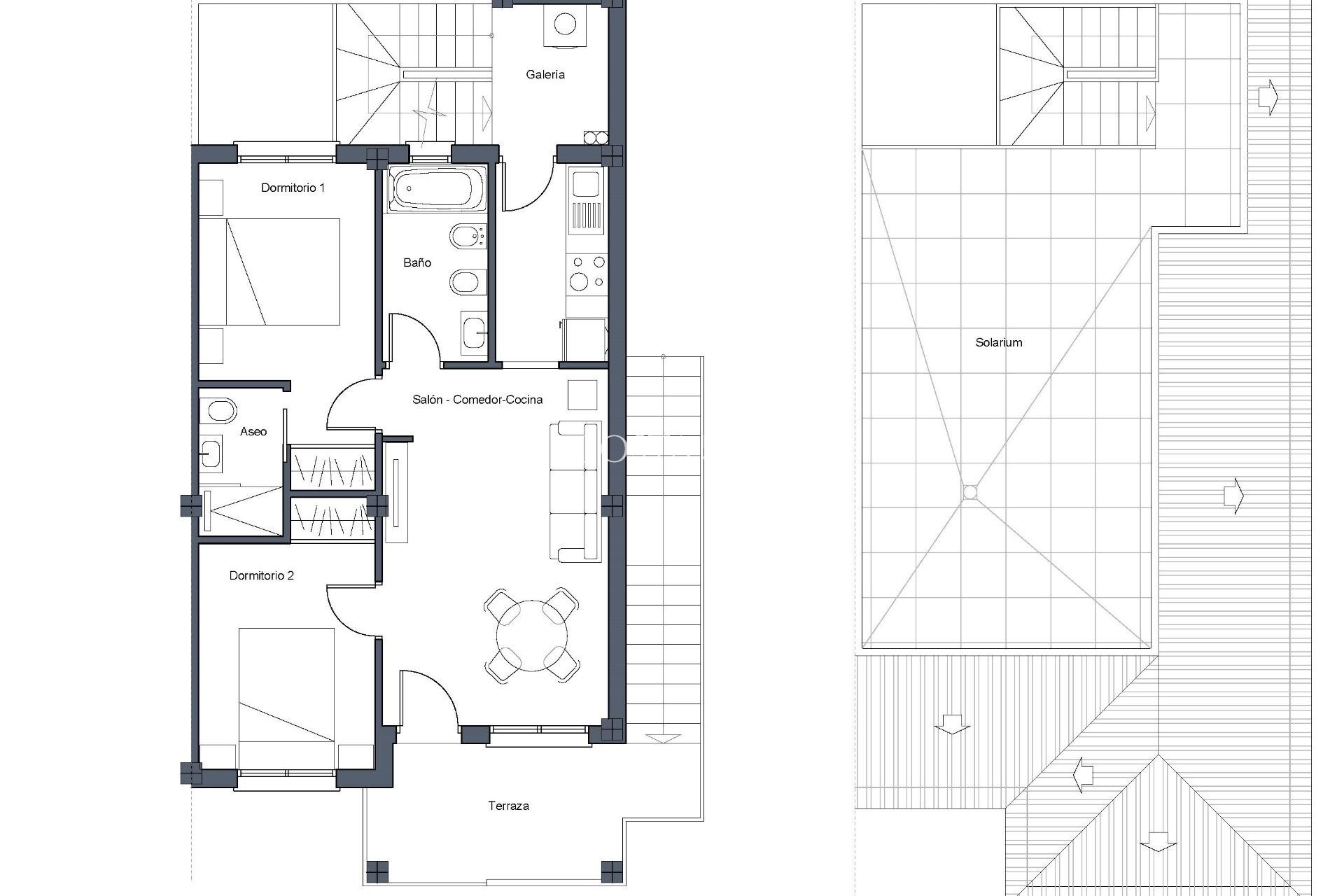 Nieuwbouw Woningen - Appartement -
Castalla - Castalla Internacional