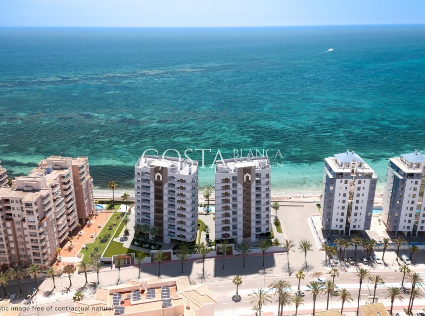 Nieuwbouw Woningen - Appartement -
La Manga del Mar Menor - 1ª Linea Del Mar Mediterraneo