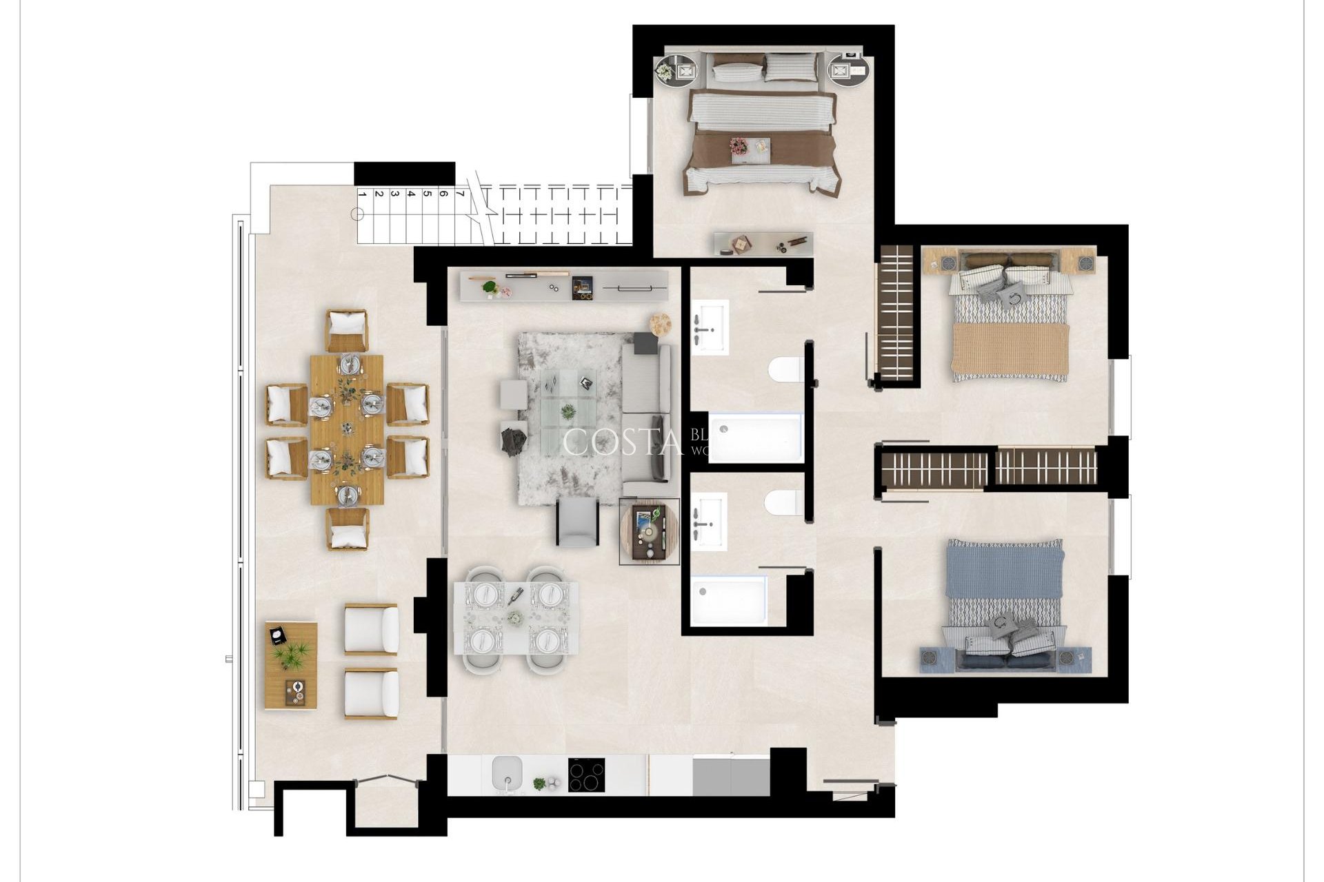 Nieuwbouw Woningen - Appartement -
Mijas - Calanova