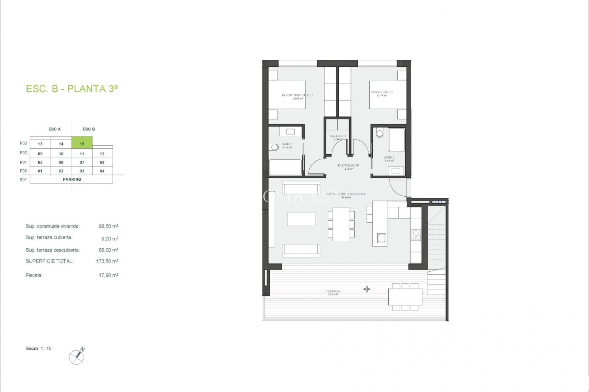 Nieuwbouw Woningen - Appartement -
Orihuela - Las Colinas Golf