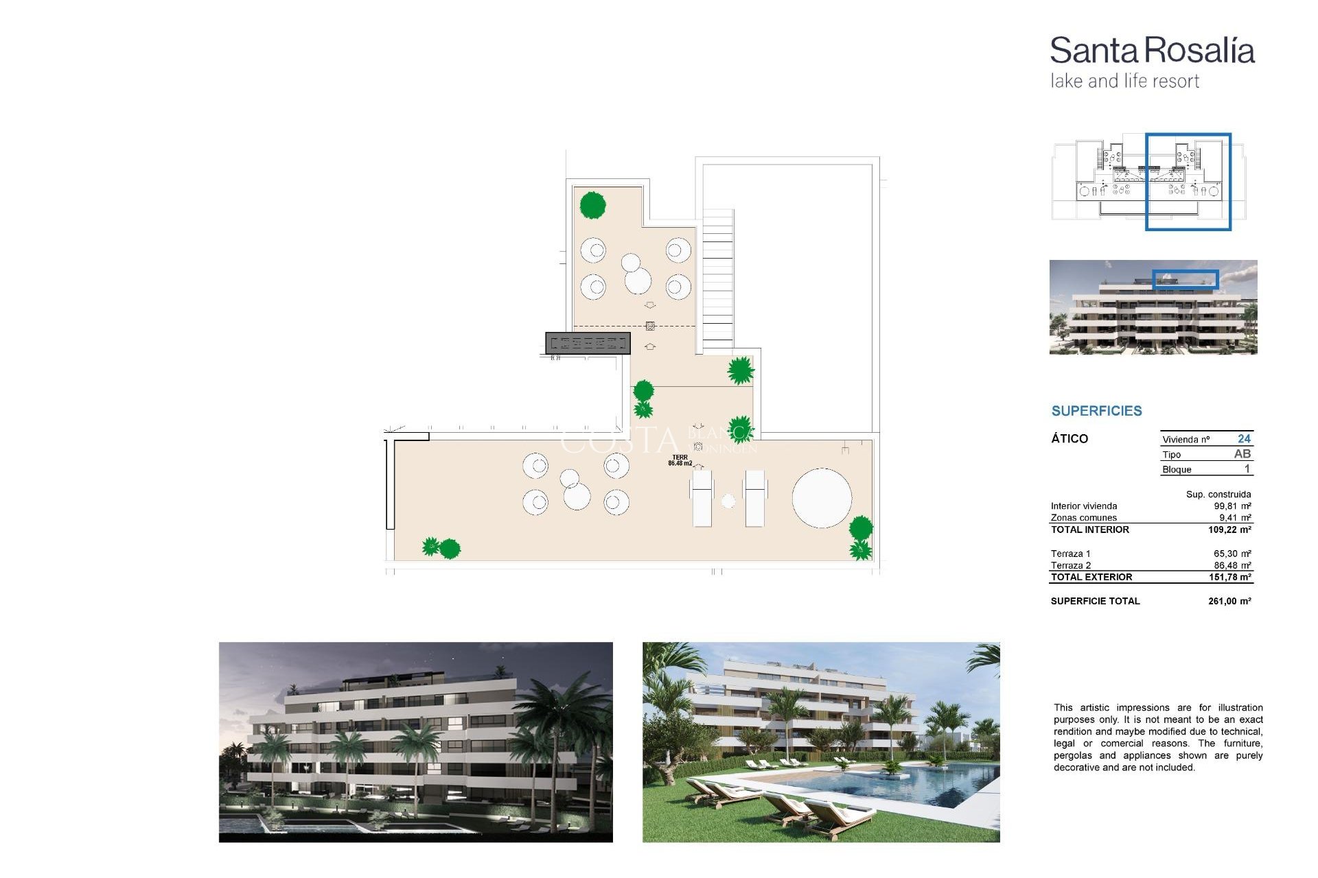 Nieuwbouw Woningen - Appartement -
Torre Pacheco - Santa Rosalia Lake And Life Resort