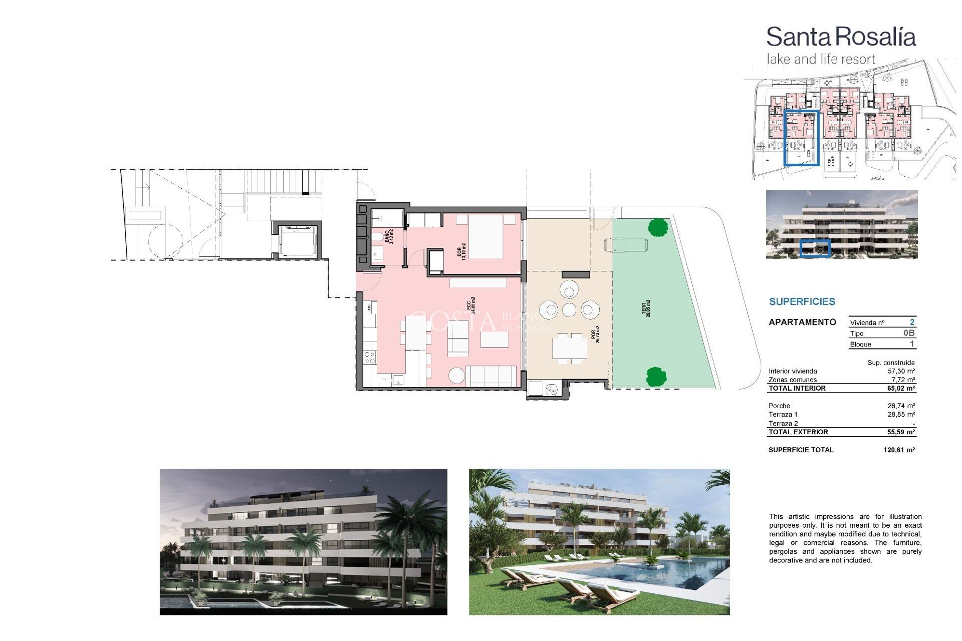 Nieuwbouw Woningen - Appartement -
Torre Pacheco - Santa Rosalia Lake And Life Resort