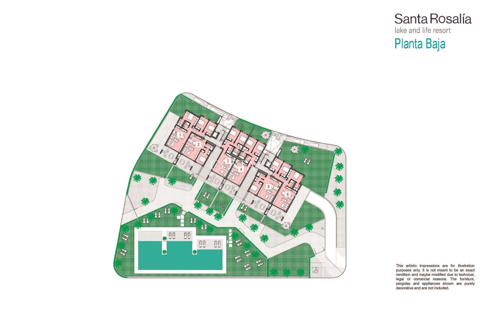 Nieuwbouw Woningen - Appartement -
Torre Pacheco - Santa Rosalia Lake And Life Resort