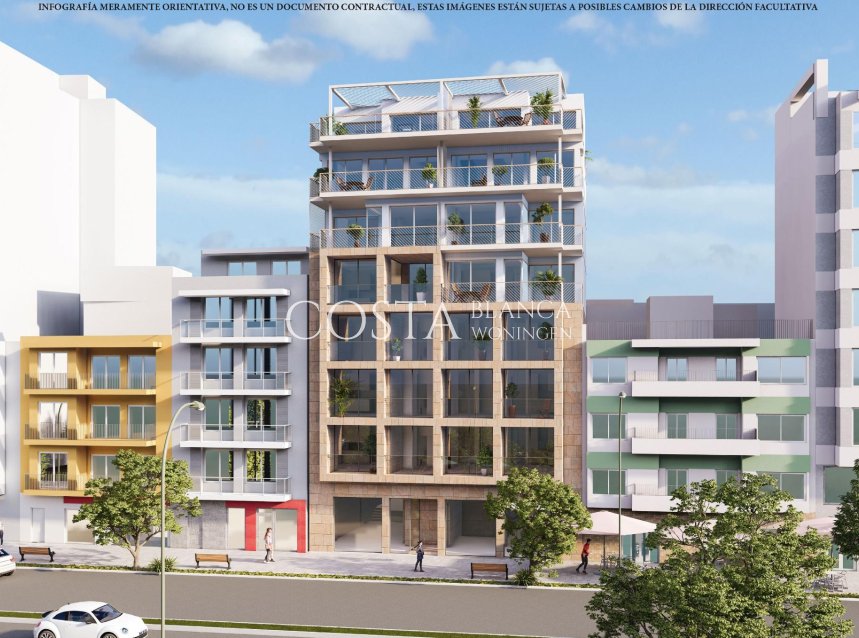 Nieuwbouw Woningen - Appartement -
Villajoyosa - Pueblo