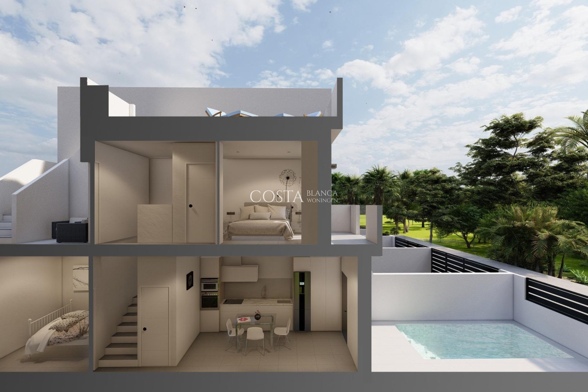 Nieuwbouw Woningen - Huis -
Los Alcazares - Euro Roda