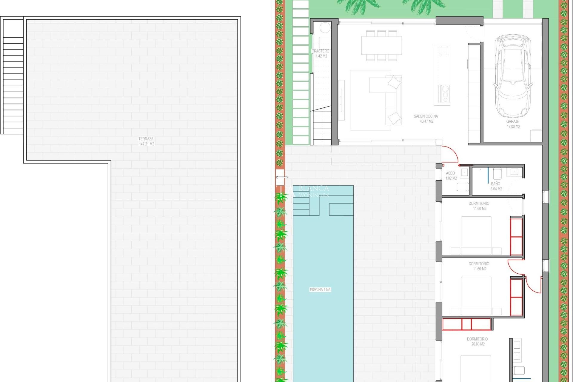 Nieuwbouw Woningen - Villa -
Los Alcazares - Serena Golf