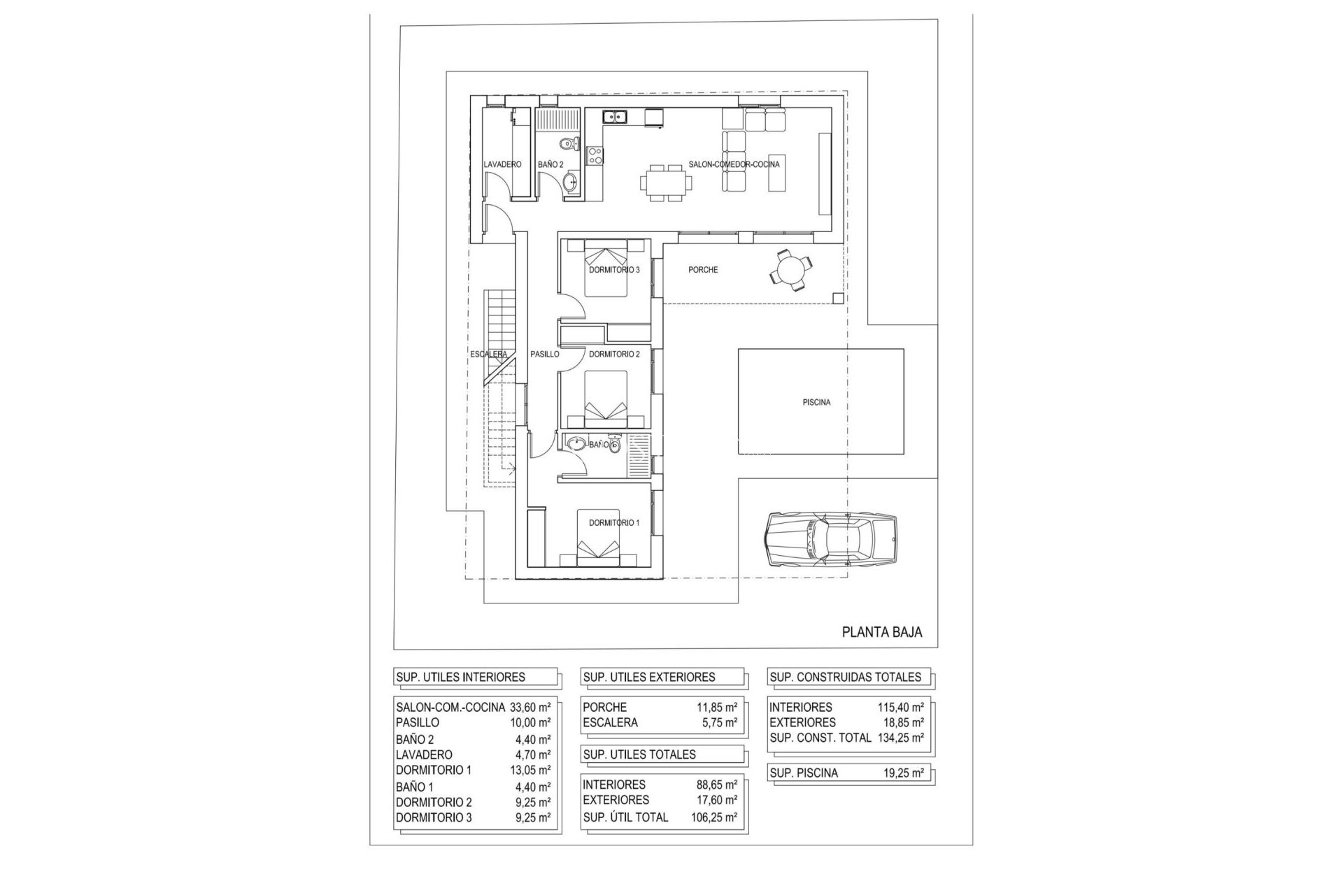 Nieuwbouw Woningen - Villa -
Pinoso - Campo