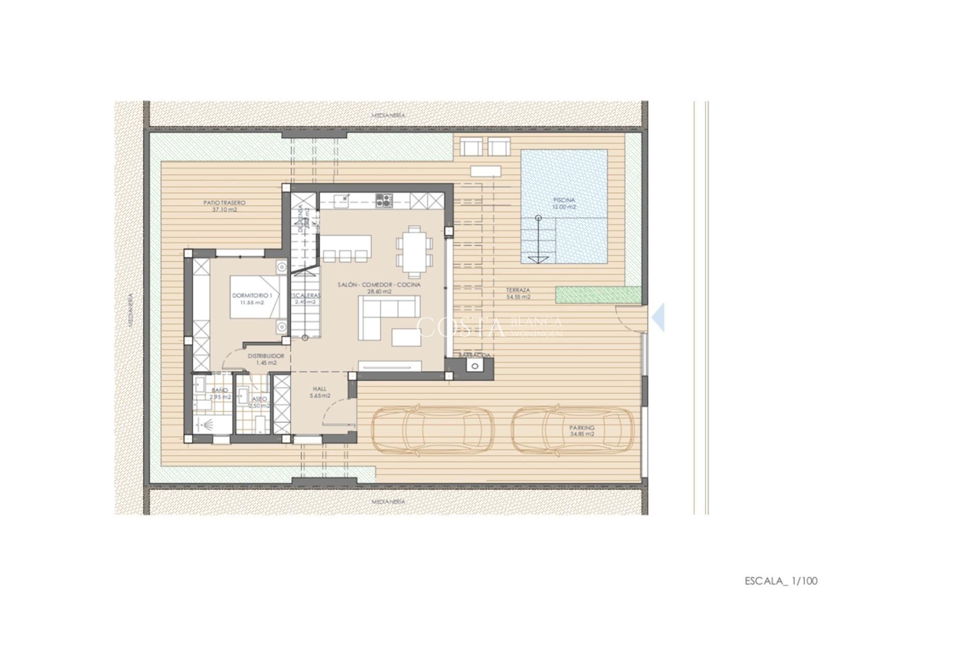 Nieuwbouw Woningen - Villa -
San Juan de los Terreros - Las Mimosas