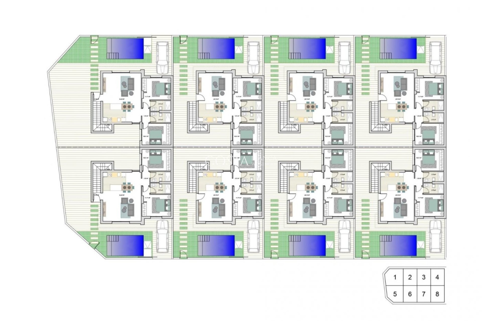 Nieuwbouw Woningen - Villa -
Torre Pacheco - Roldán