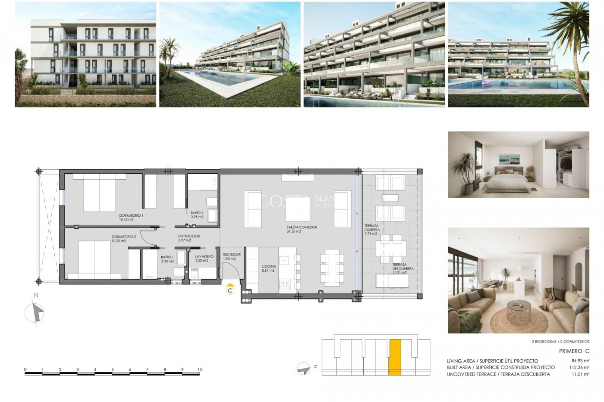 Nouvelle construction - Appartement -
Cartagena - Mar De Cristal