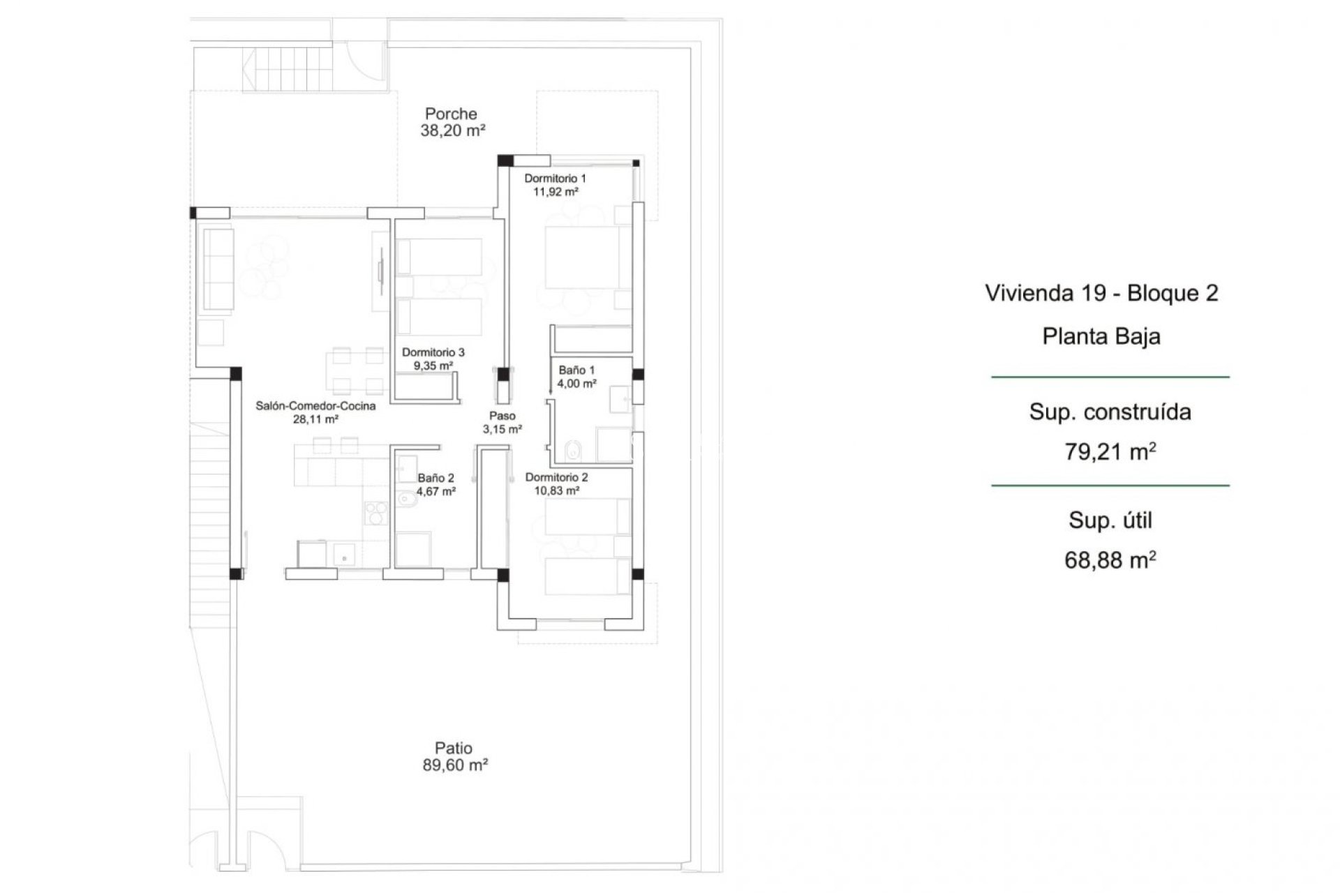 Nouvelle construction - Appartement -
Orihuela Costa - PAU 26