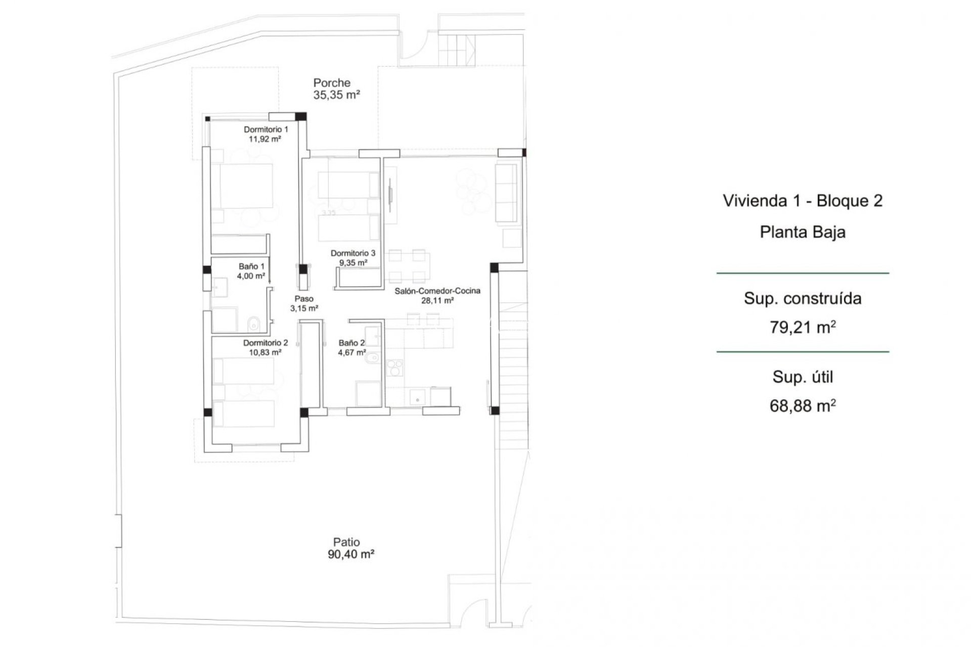 Nouvelle construction - Appartement -
Orihuela Costa - PAU 26