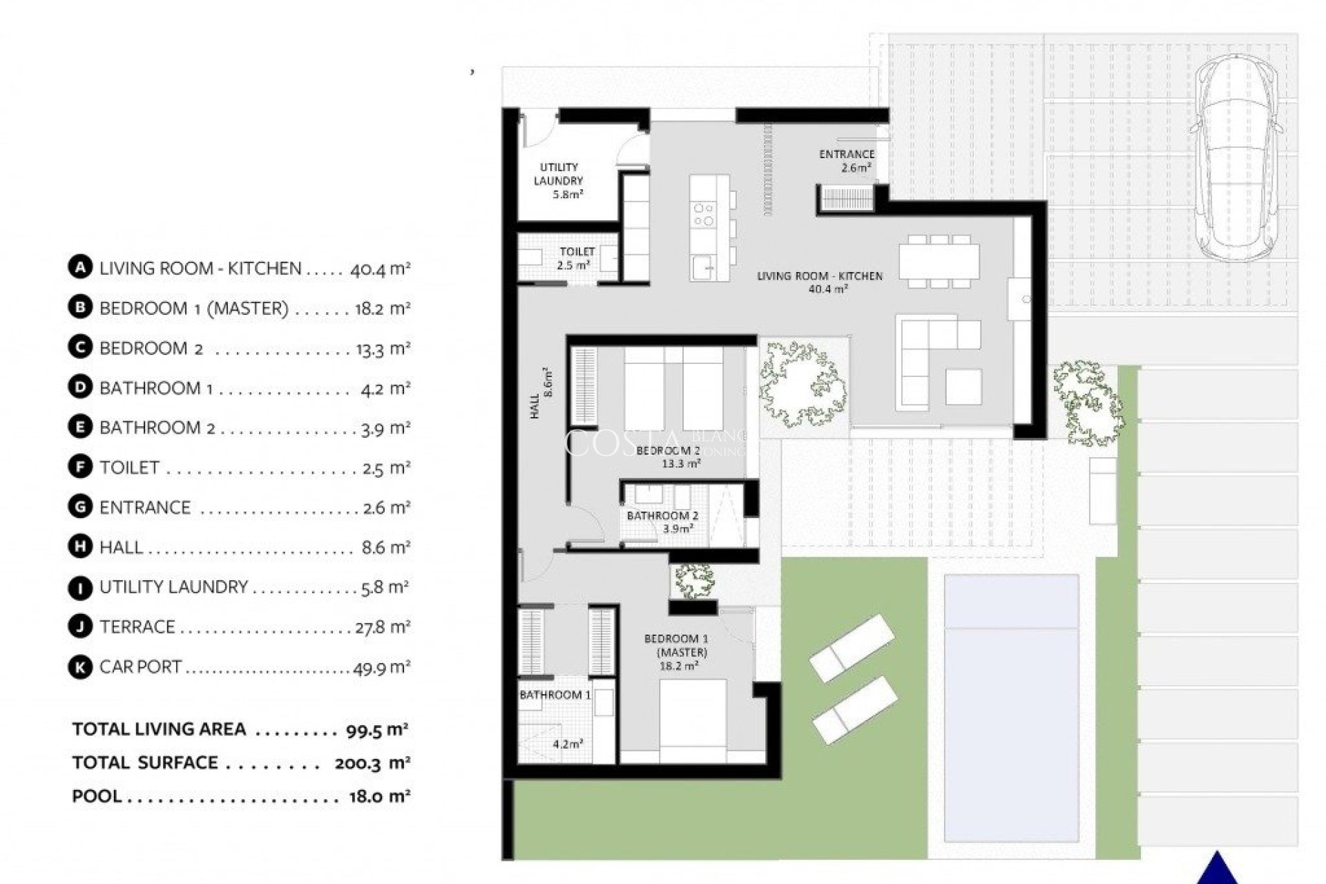 Nouvelle construction - Villa -
Banos y Mendigo - Altaona Golf And Country Village