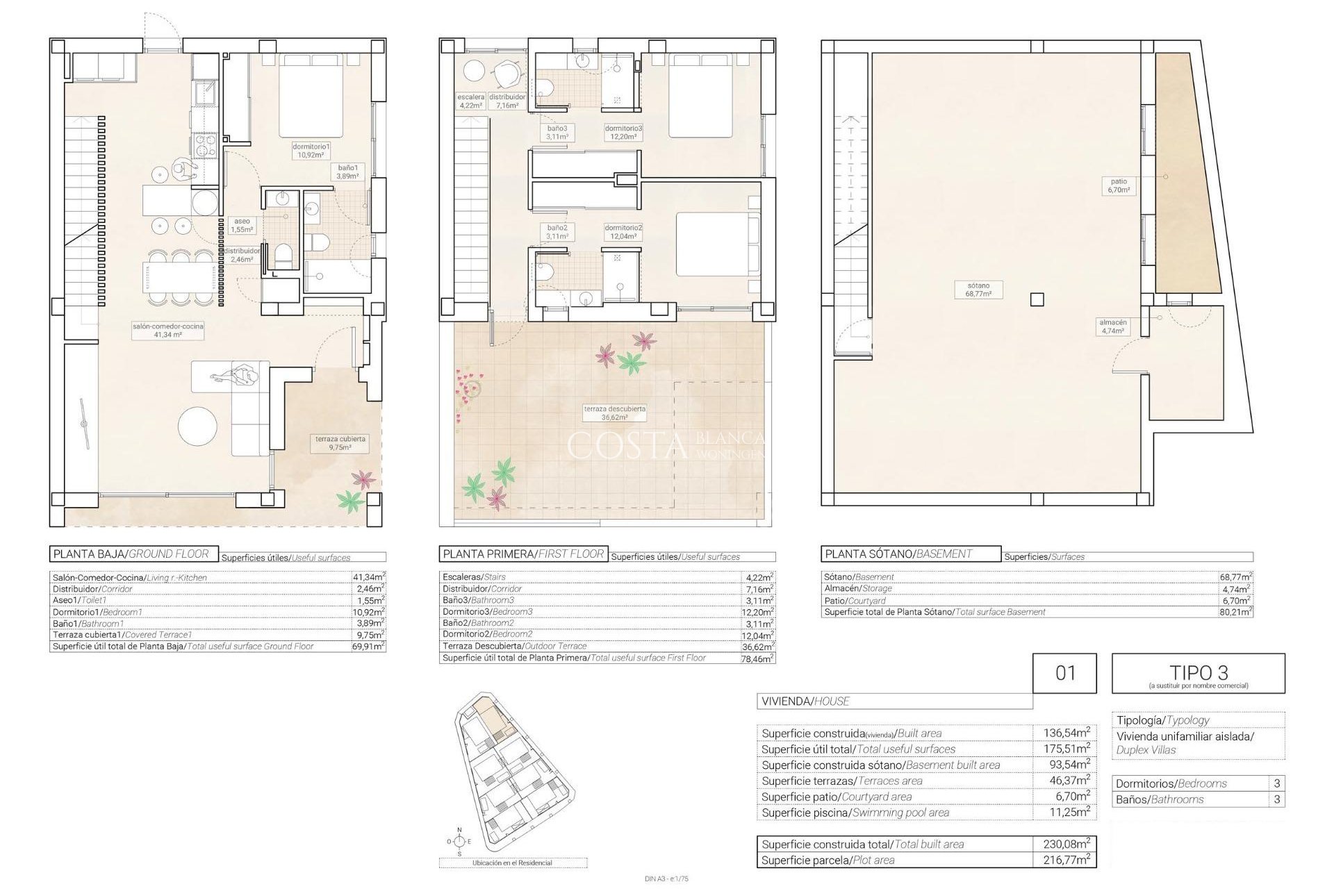 Nouvelle construction - Villa -
Hondón de las Nieves