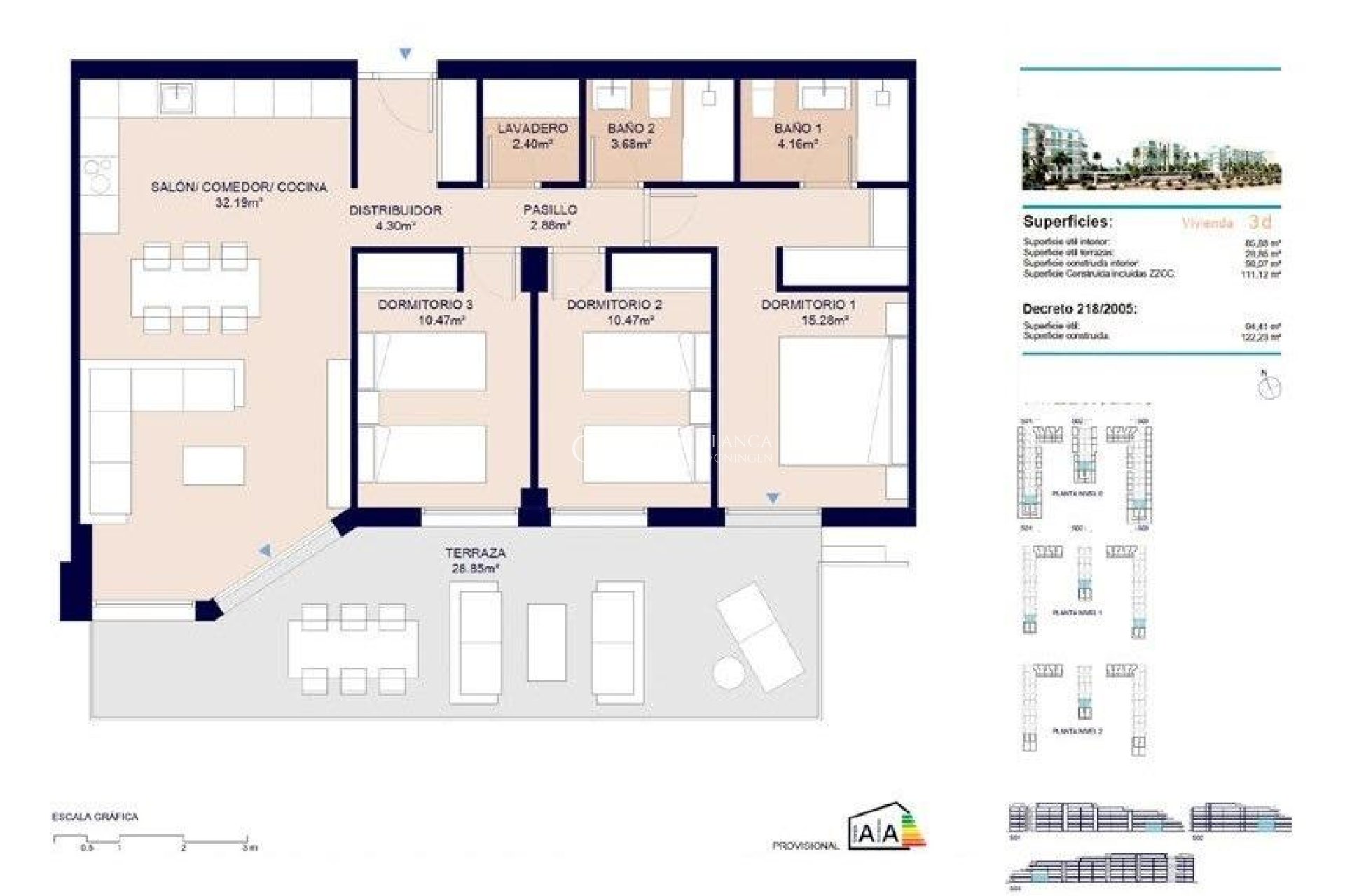 Nowy budynek - Apartament -
Almerimar - 1ª Linea De Playa