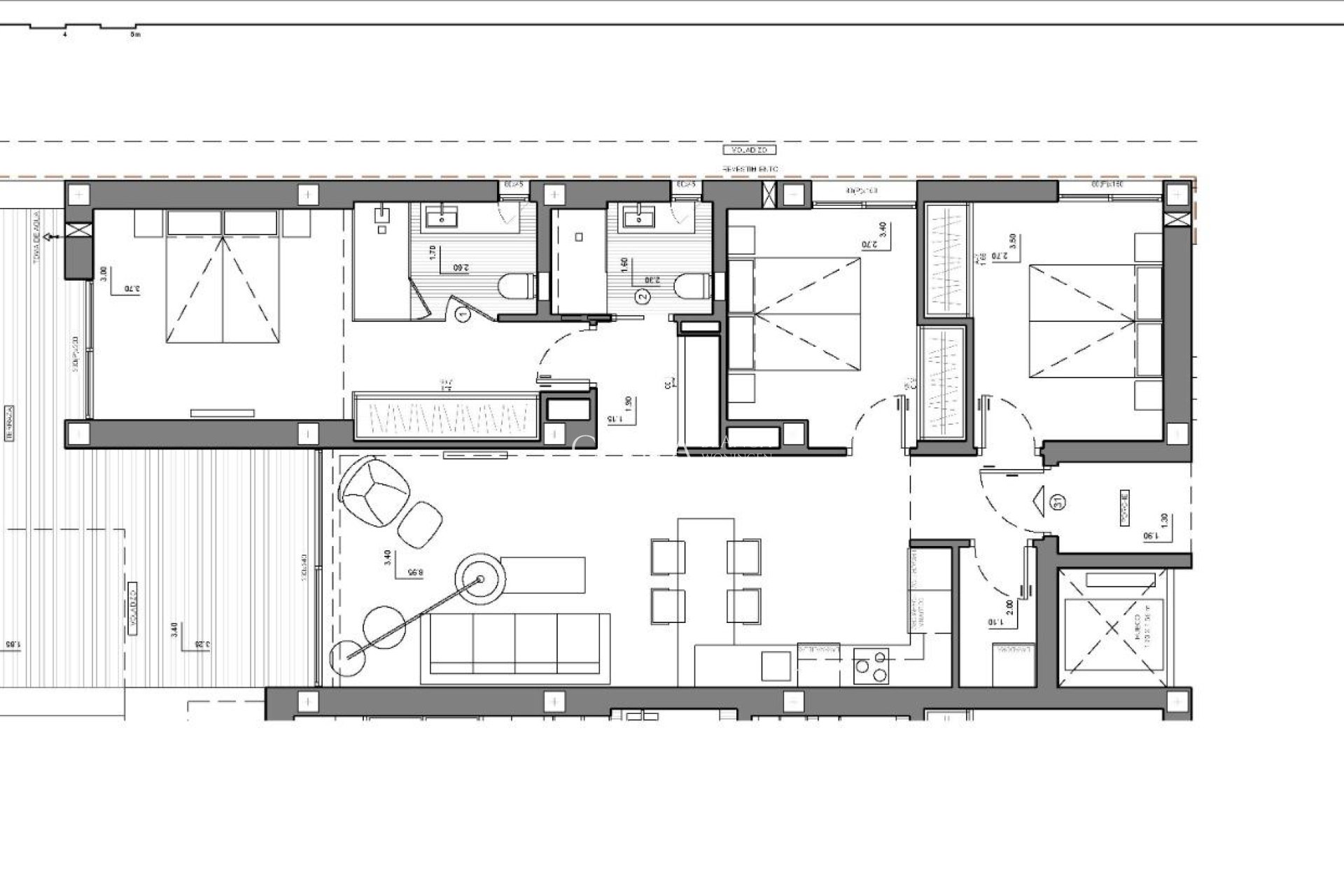 Nowy budynek - Apartament -
Benitachell - Cumbre Del Sol