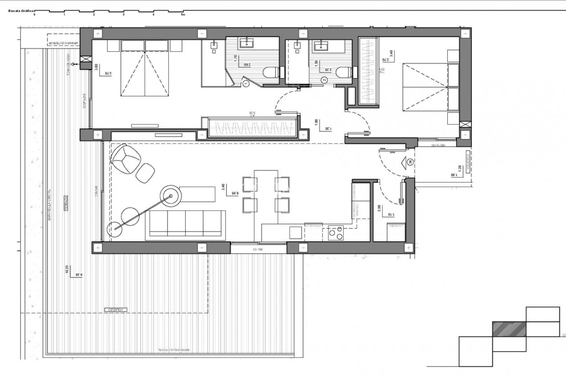 Nowy budynek - Apartament -
Benitachell - Cumbre Del Sol