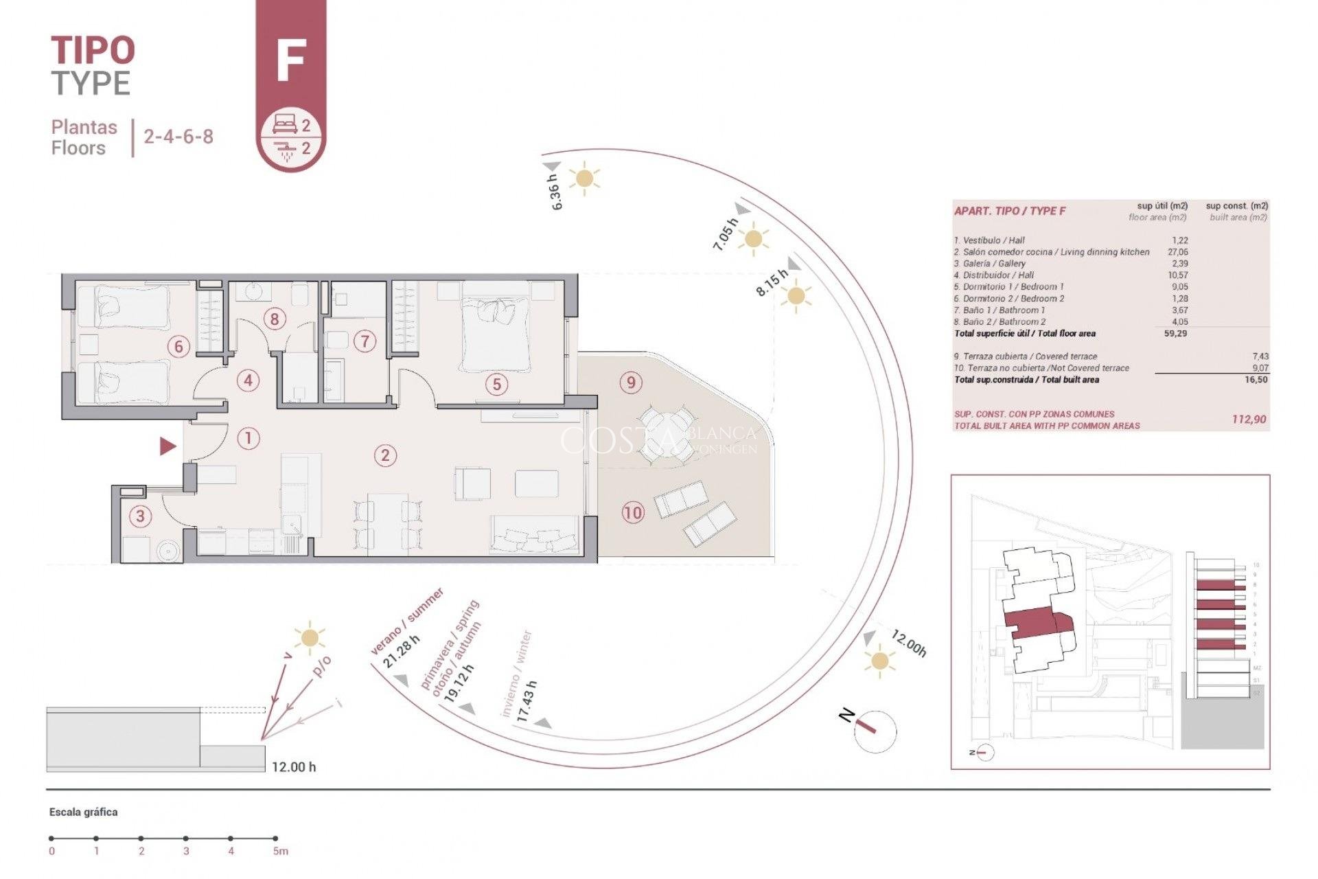 Nowy budynek - Apartament -
Calpe