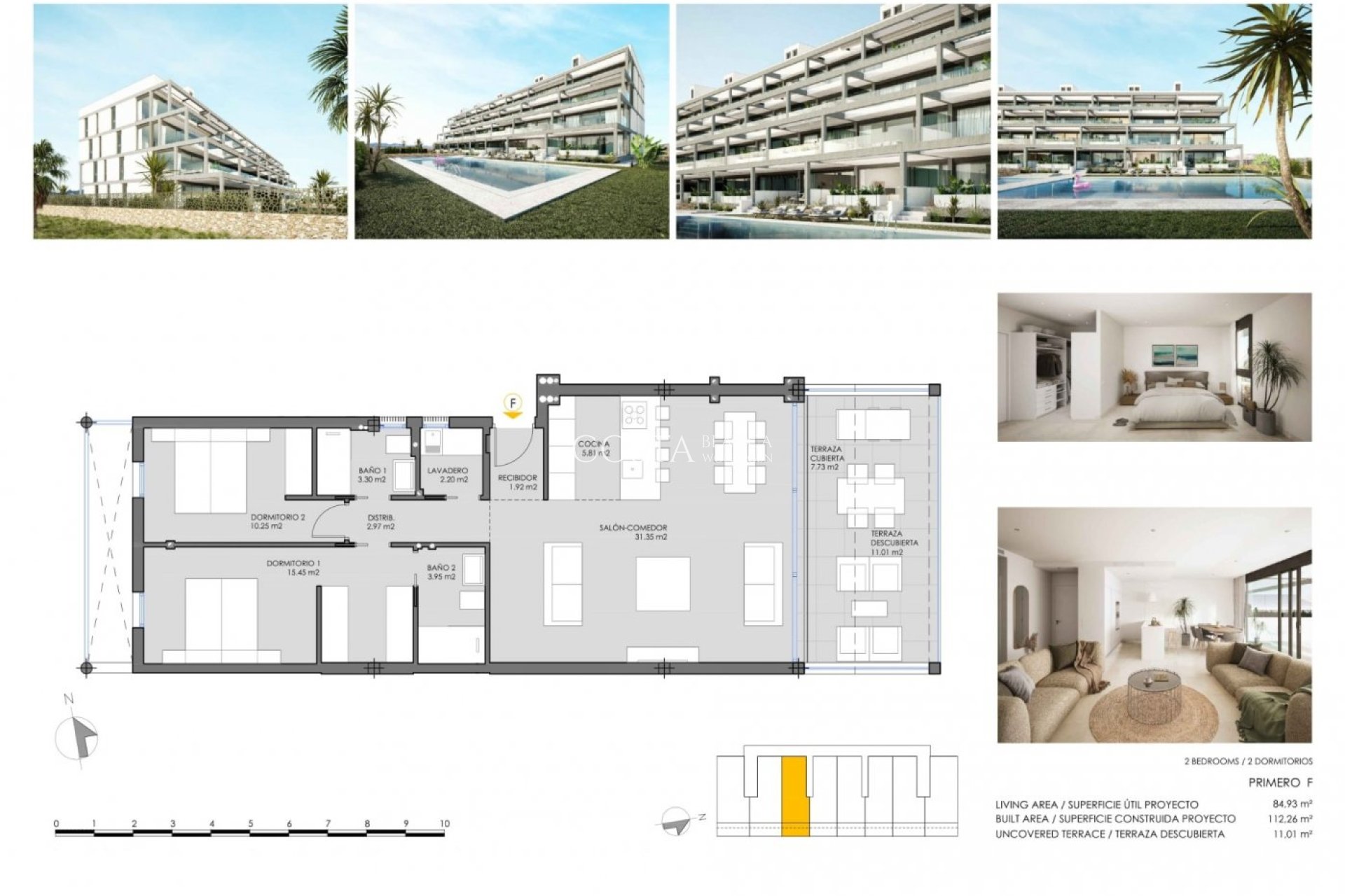 Nowy budynek - Apartament -
Cartagena - Mar De Cristal