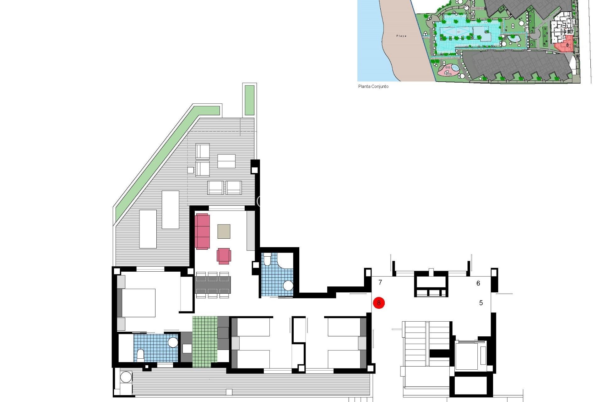 Nowy budynek - Apartament -
Denia - Las Marinas