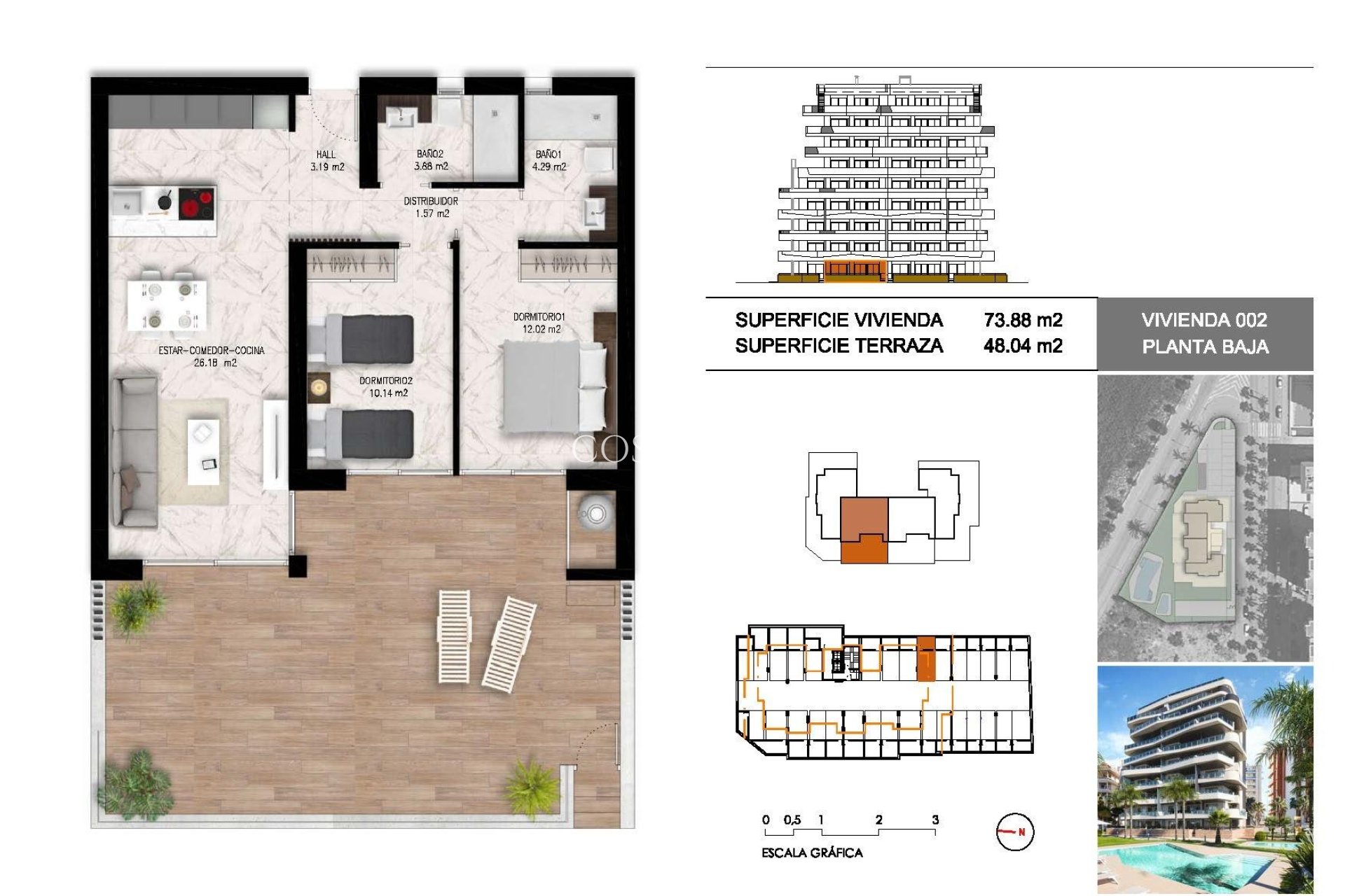 Nowy budynek - Apartament -
Guardamar del Segura - Guardamar Del Segura