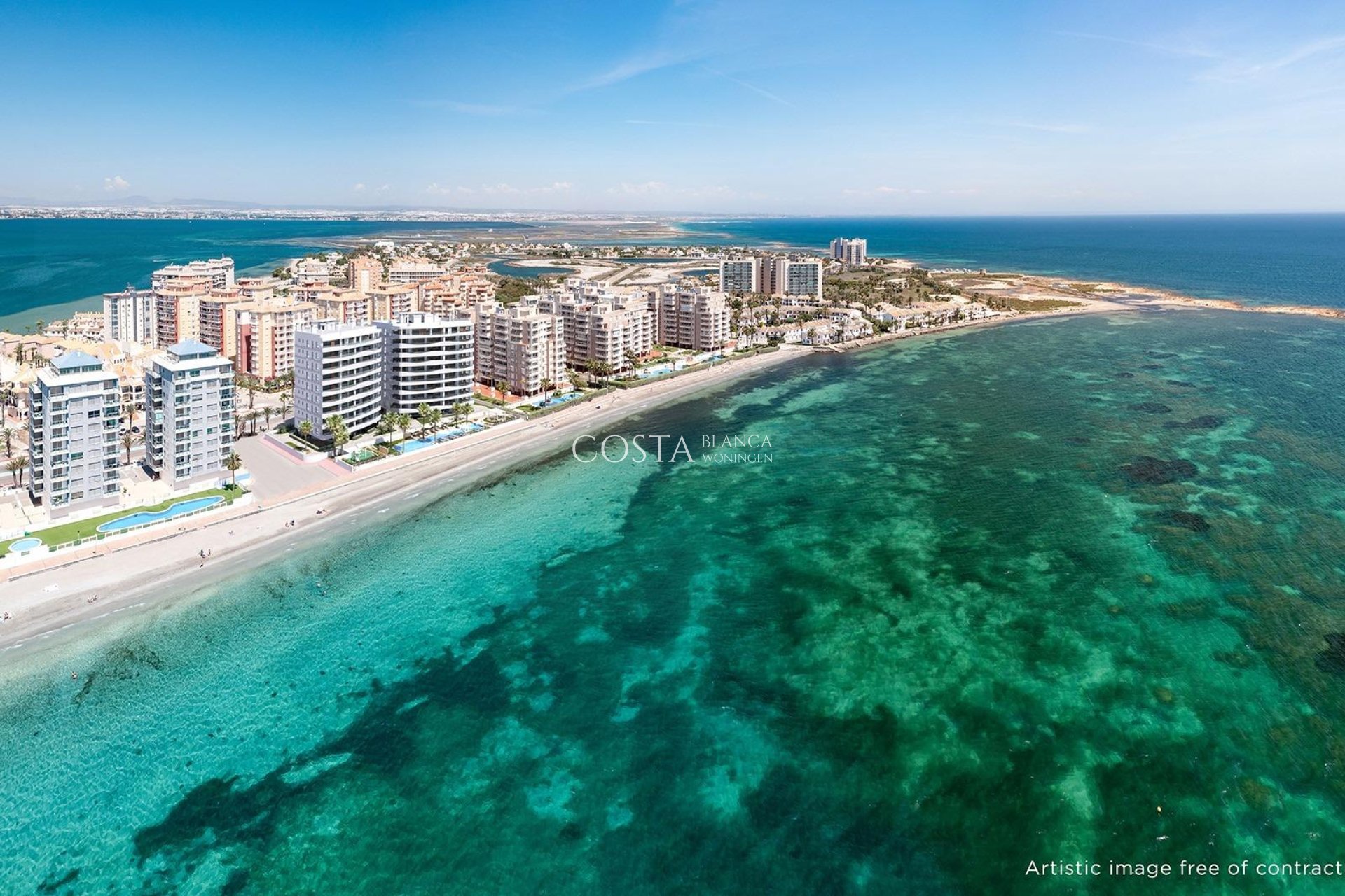 Nowy budynek - Apartament -
La Manga del Mar Menor - 1ª Linea Del Mar Mediterraneo