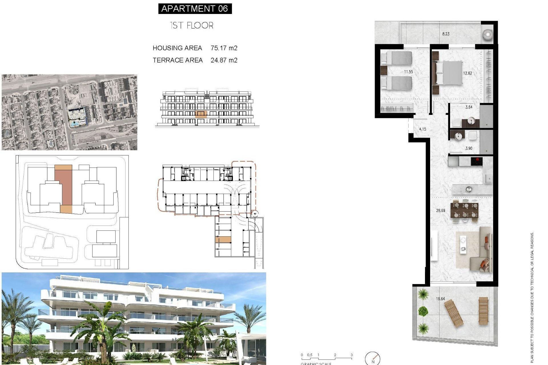 Nowy budynek - Apartament -
Orihuela Costa - Lomas de Cabo Roig