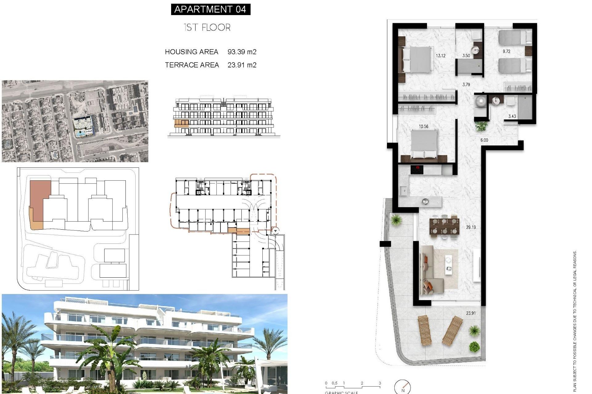 Nowy budynek - Apartament -
Orihuela Costa - Lomas de Cabo Roig