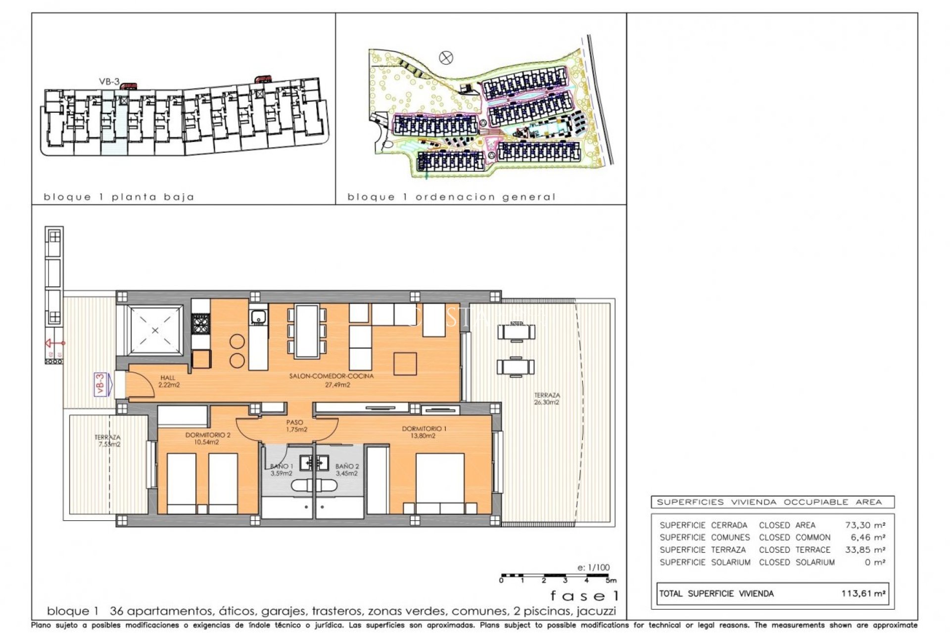 Nowy budynek - Apartament -
Orihuela Costa - Playa Flamenca