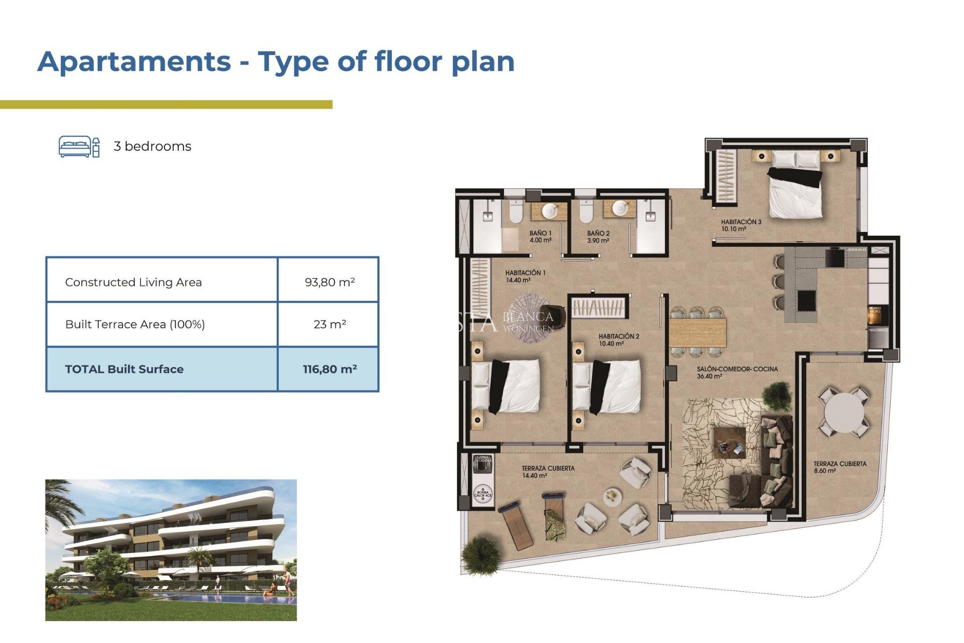 Nowy budynek - Apartament -
Orihuela Costa - Punta Prima