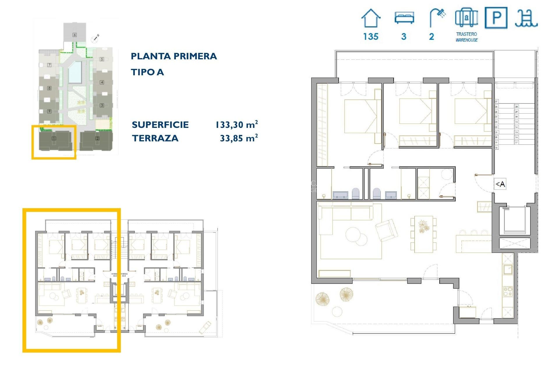 Nowy budynek - Apartament -
San Pedro del Pinatar - Pueblo