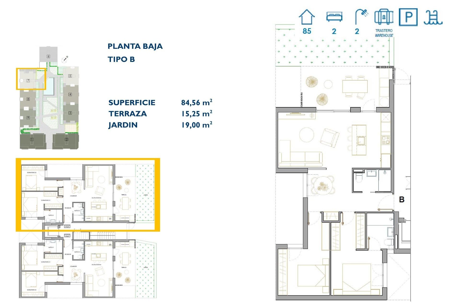 Nowy budynek - Apartament -
San Pedro del Pinatar - Pueblo