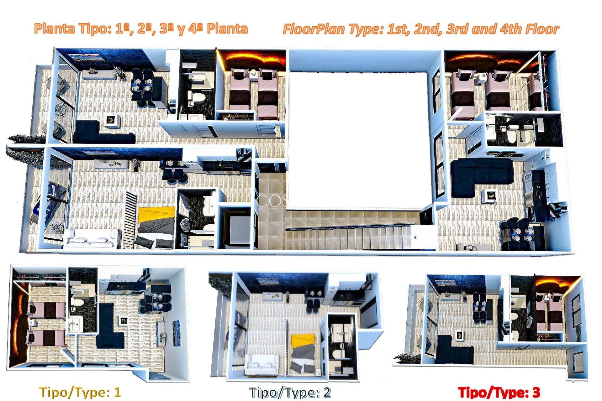 Nowy budynek - Apartament -
Torrevieja - Centro