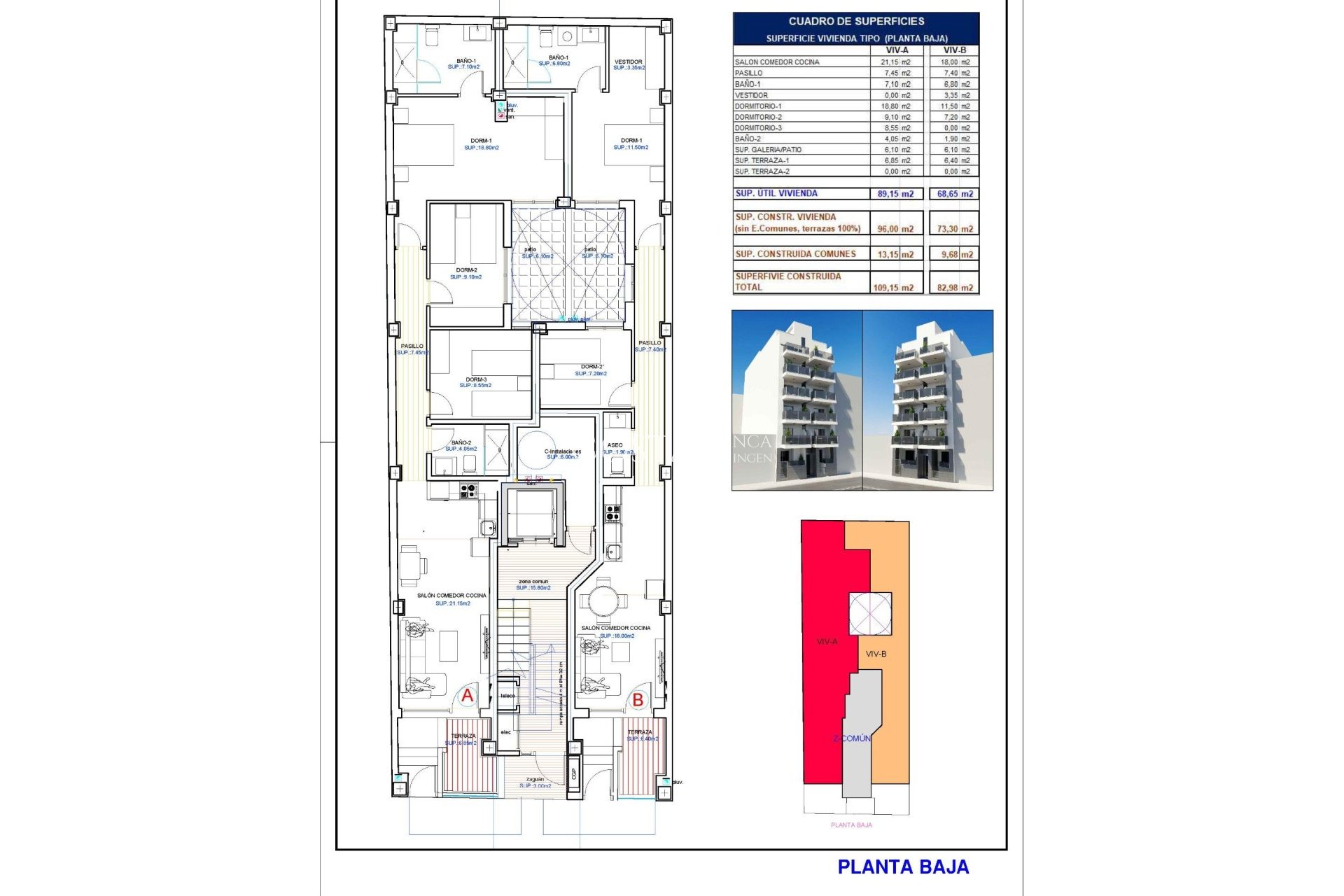 Nowy budynek - Apartament -
Torrevieja - Playa del Cura