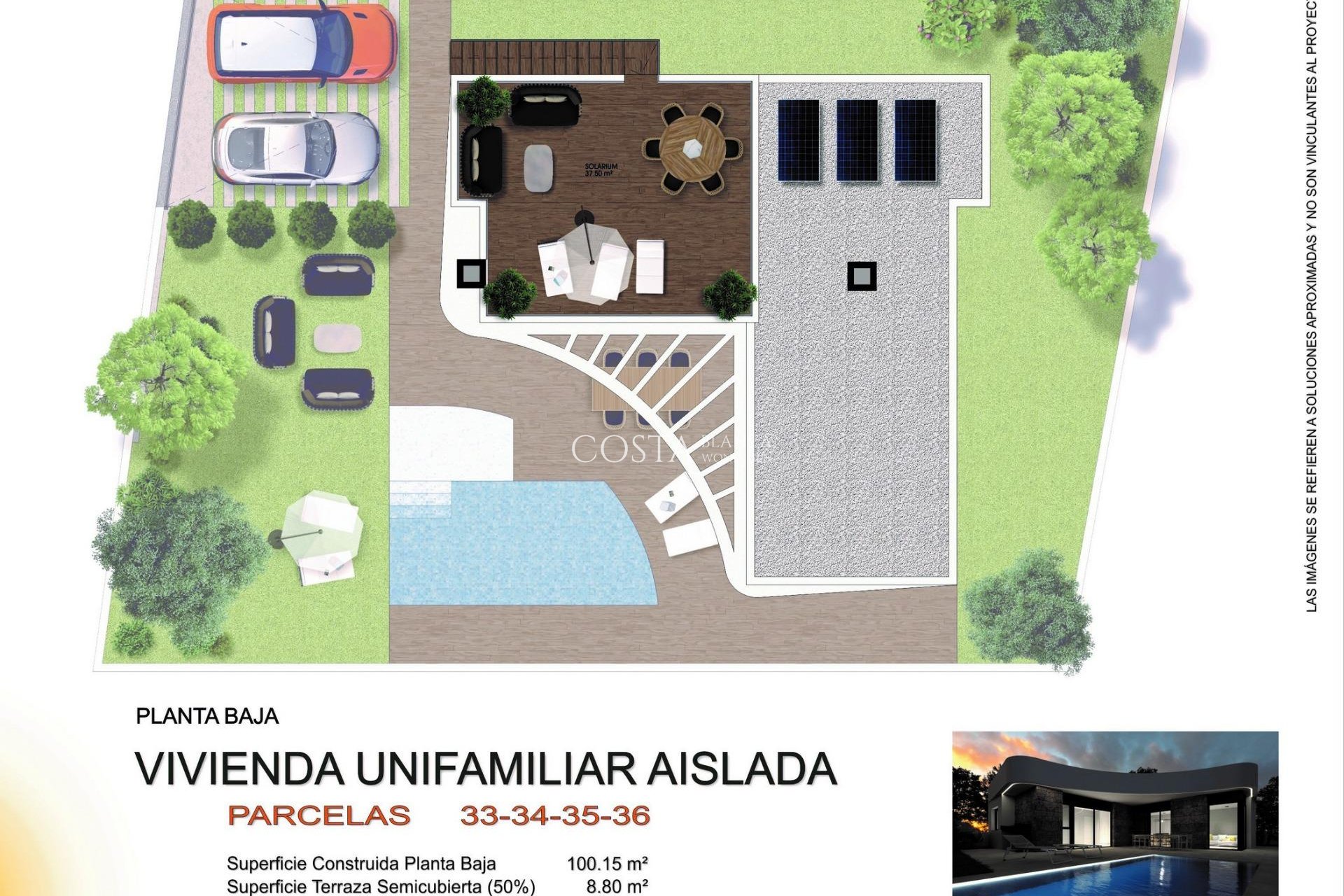Nowy budynek - Willa -
Los Montesinos - La Herrada
