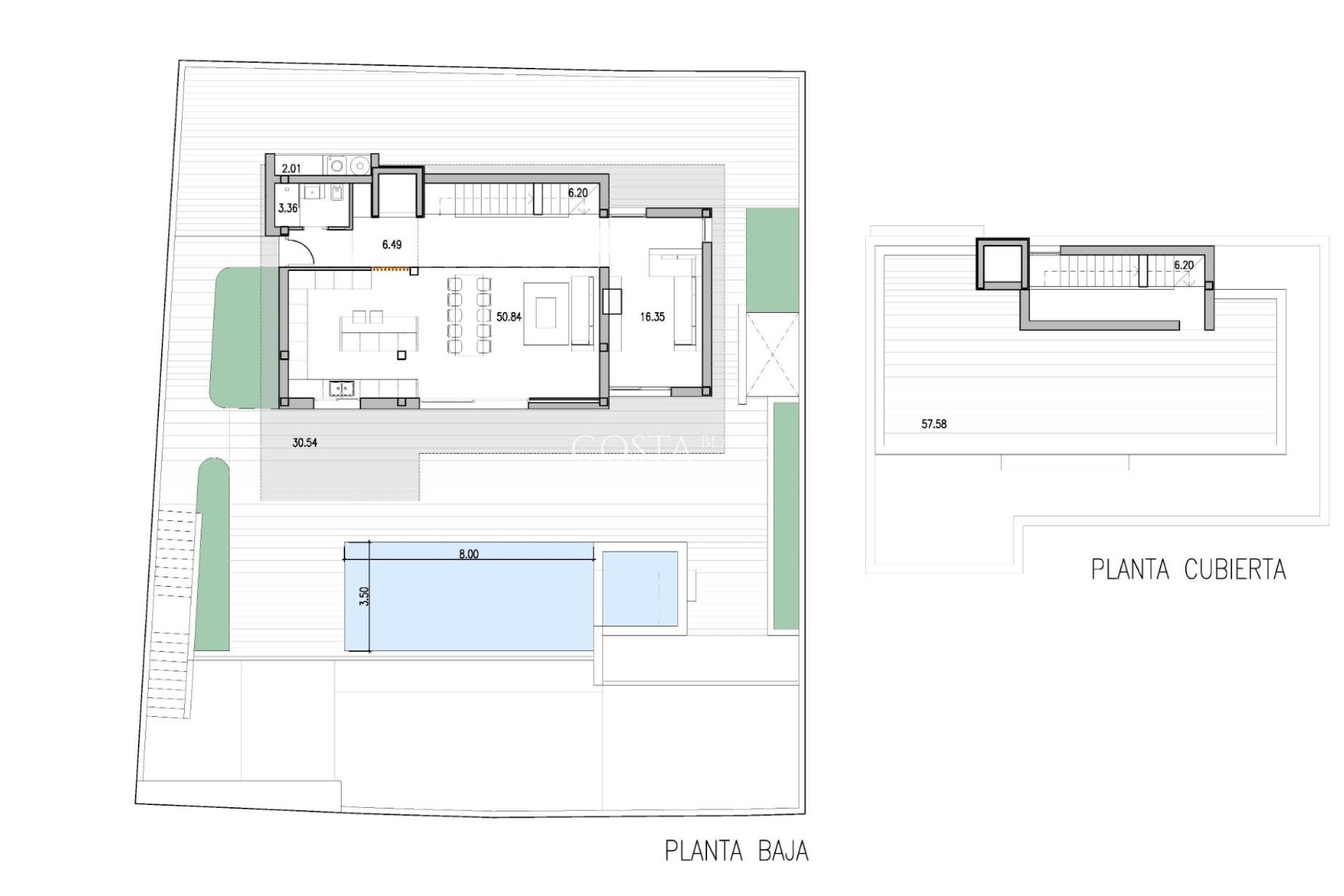 Nowy budynek - Willa -
Orihuela Costa - Campoamor